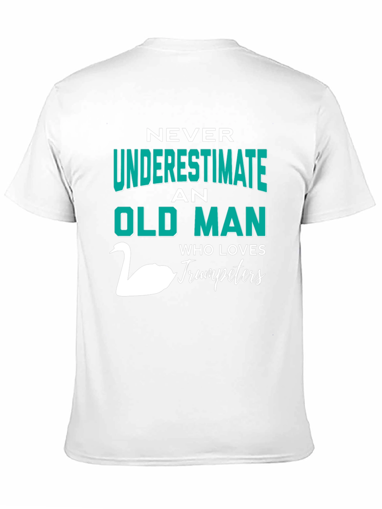 Never Underestimate Old Man Trumpeters T-Shirt