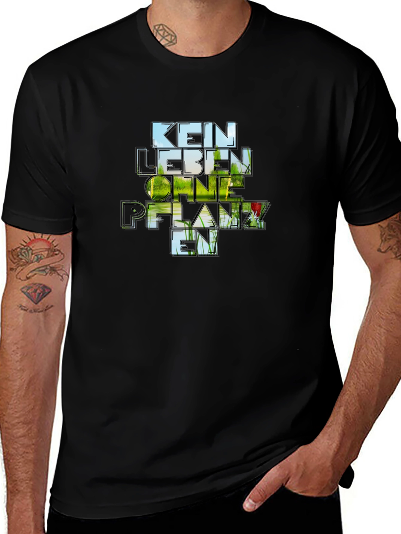 Kein Leben Ohne Pflanzen T-Shirt