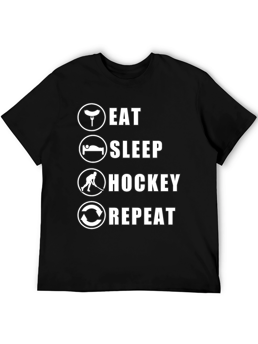 Eat Sleep Hockey Repeat T-Shirt
