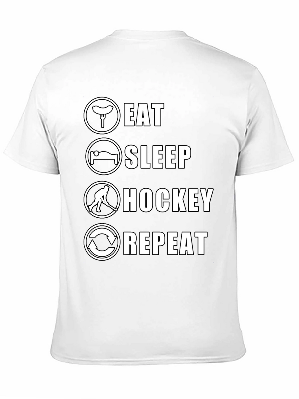 Eat Sleep Hockey Repeat T-Shirt