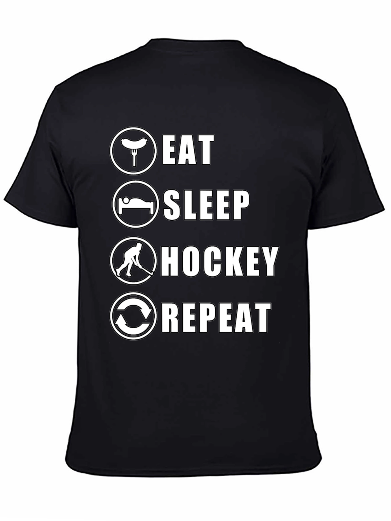 Eat Sleep Hockey Repeat T-Shirt