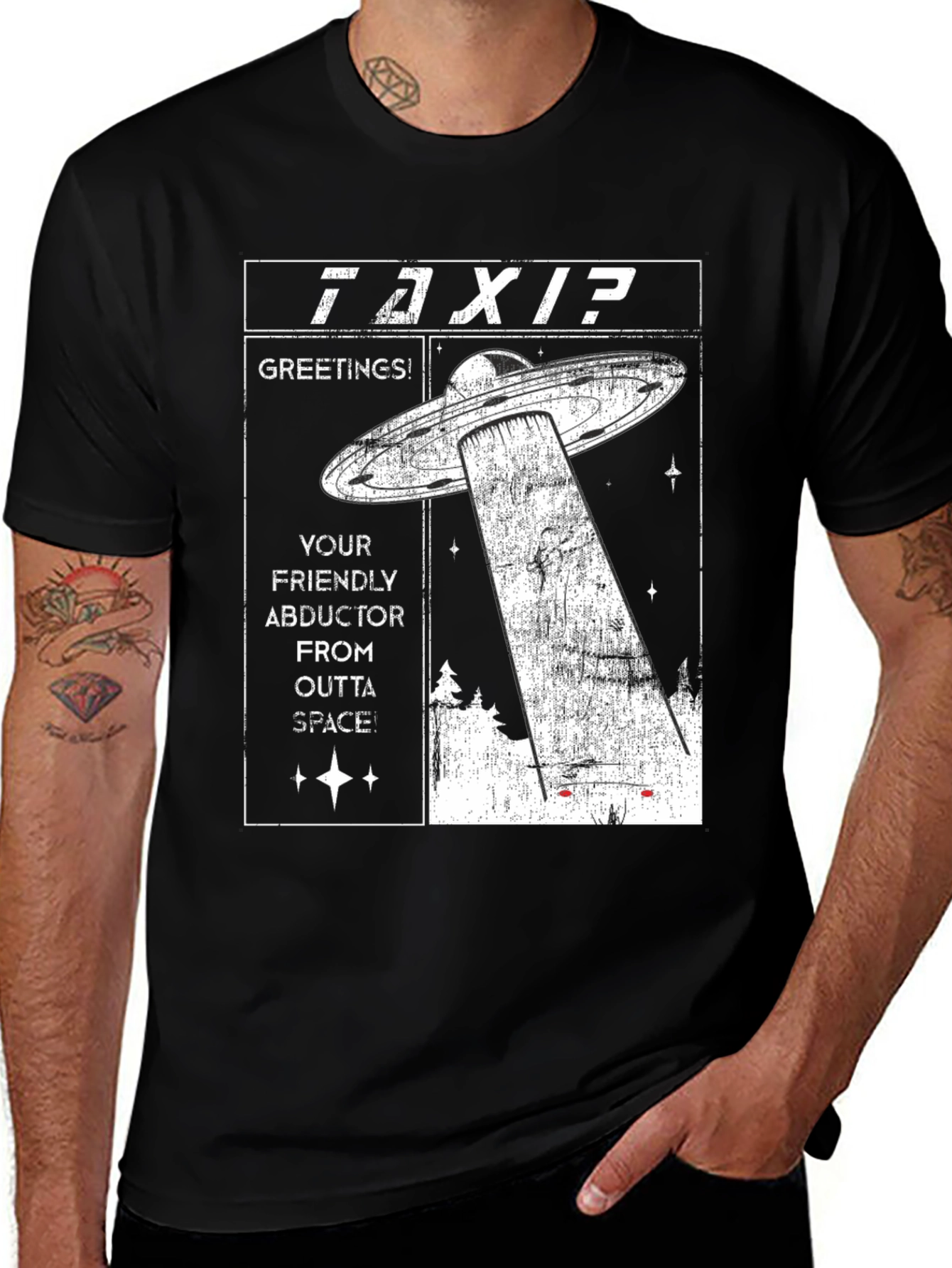 Outta Space Abduction T-Shirt