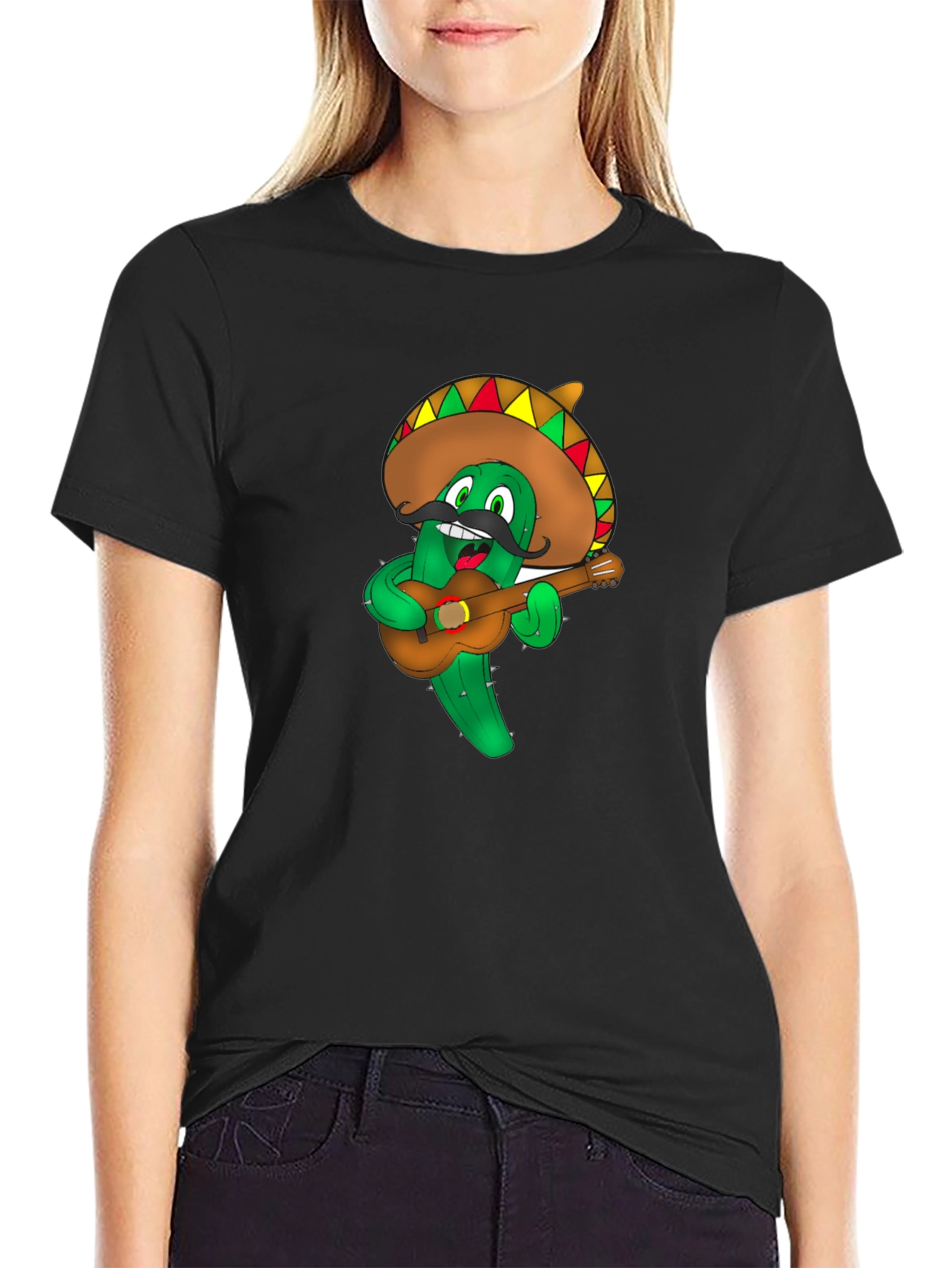 Cactus Mariachi T-Shirt - Funny Cinco de Mayo Tee