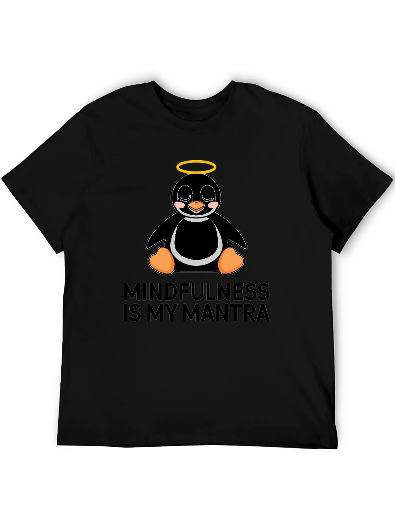 Mindfulness Penguin T-Shirt