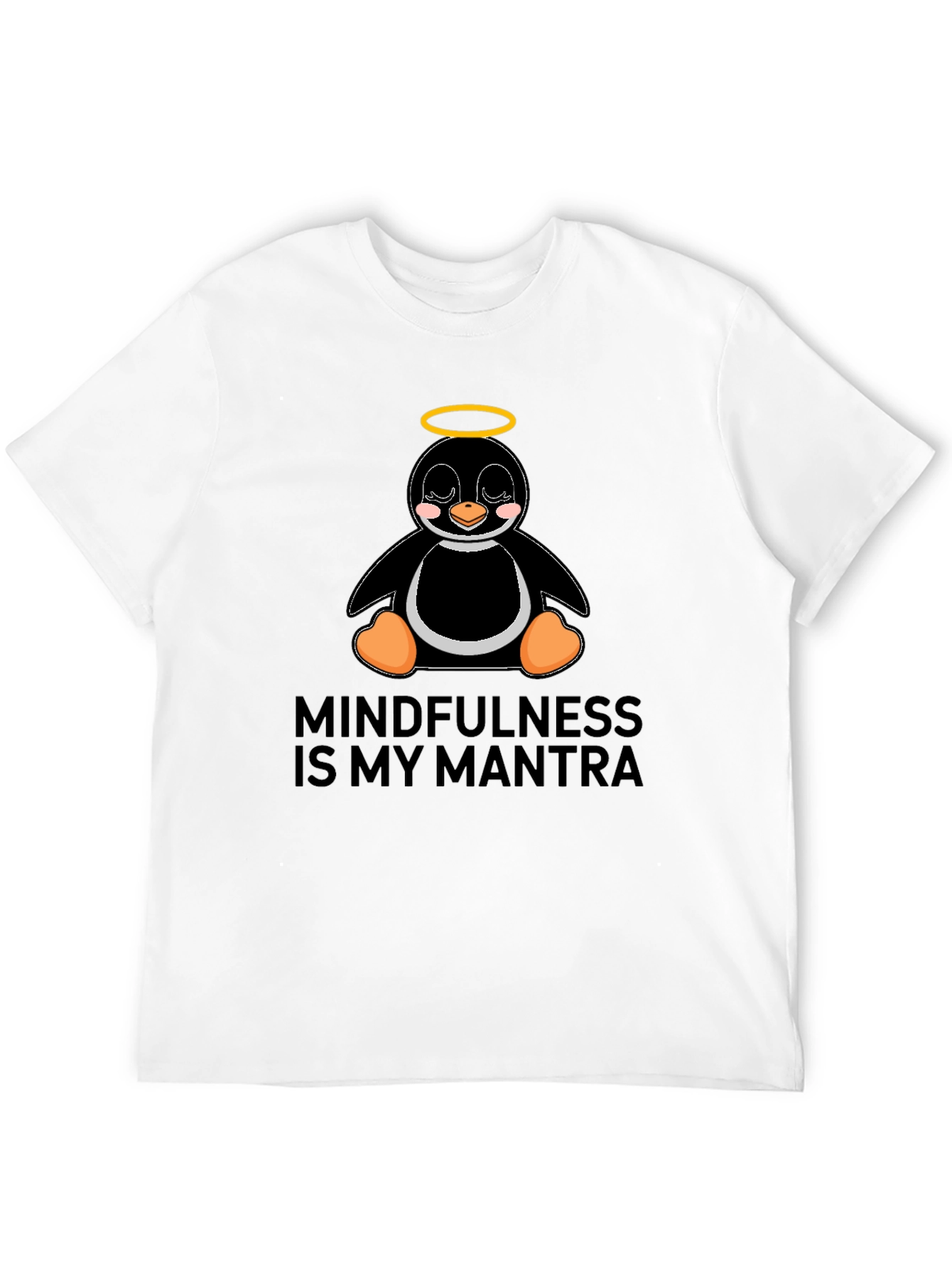 Mindfulness Penguin T-Shirt