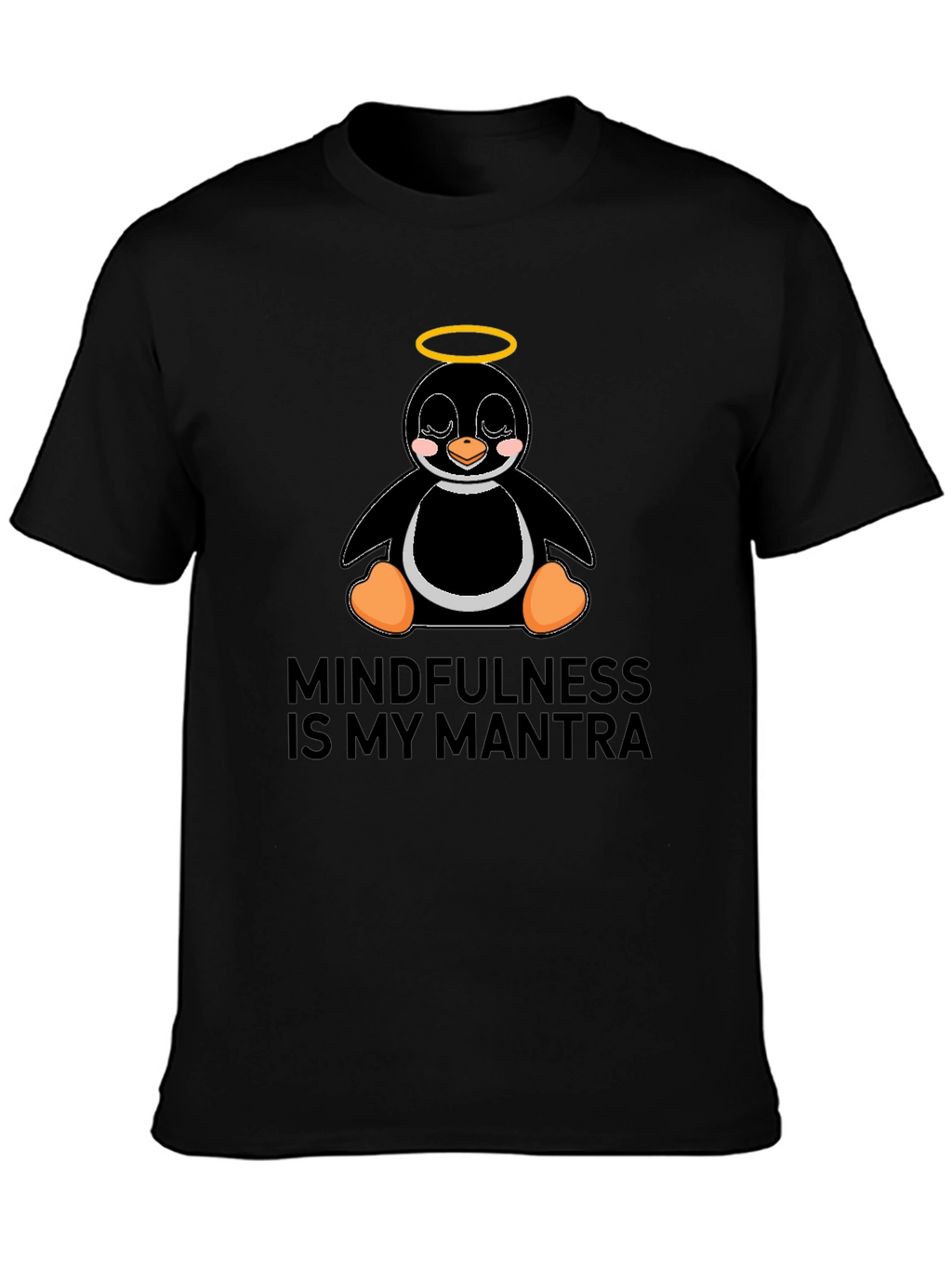 Mindfulness Penguin T-Shirt