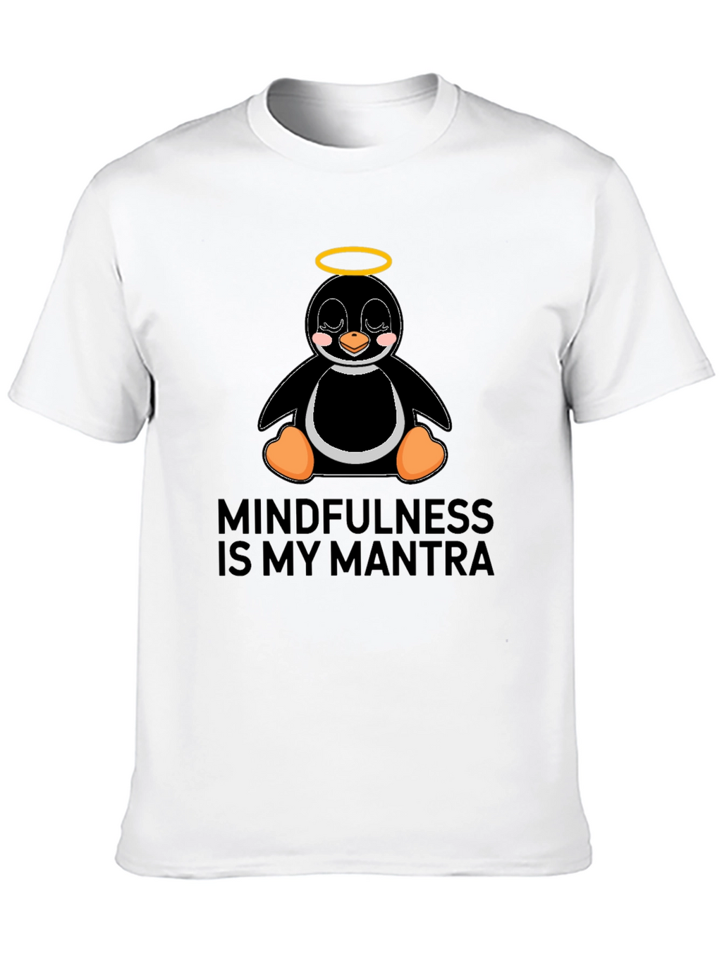 Mindfulness Penguin T-Shirt
