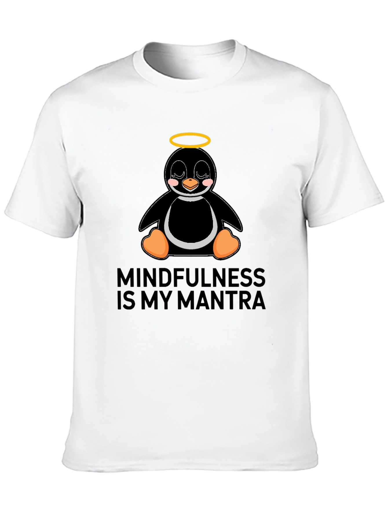 Mindfulness Penguin T-Shirt