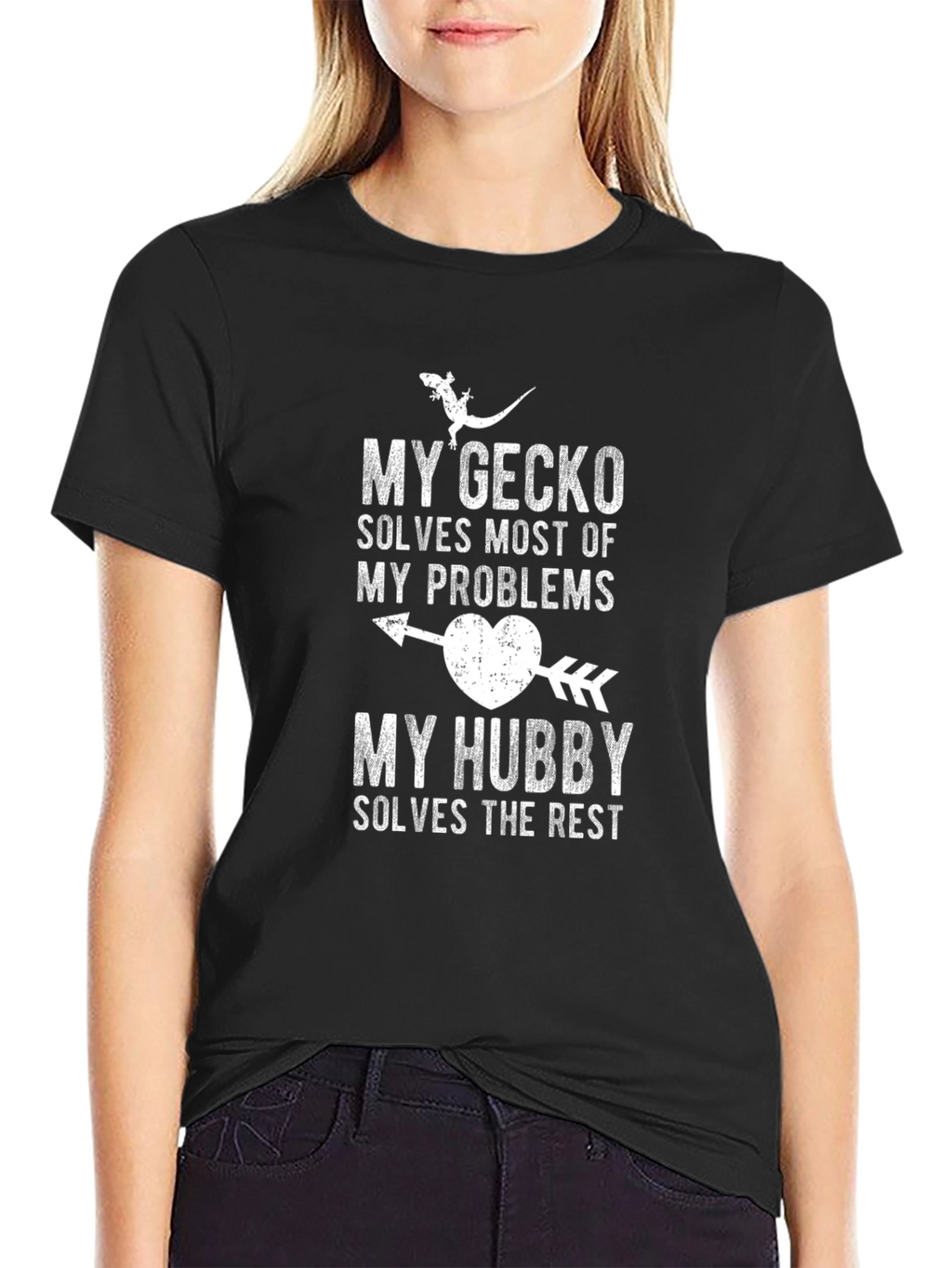 Gecko and Hubby Mens Graphic Tee