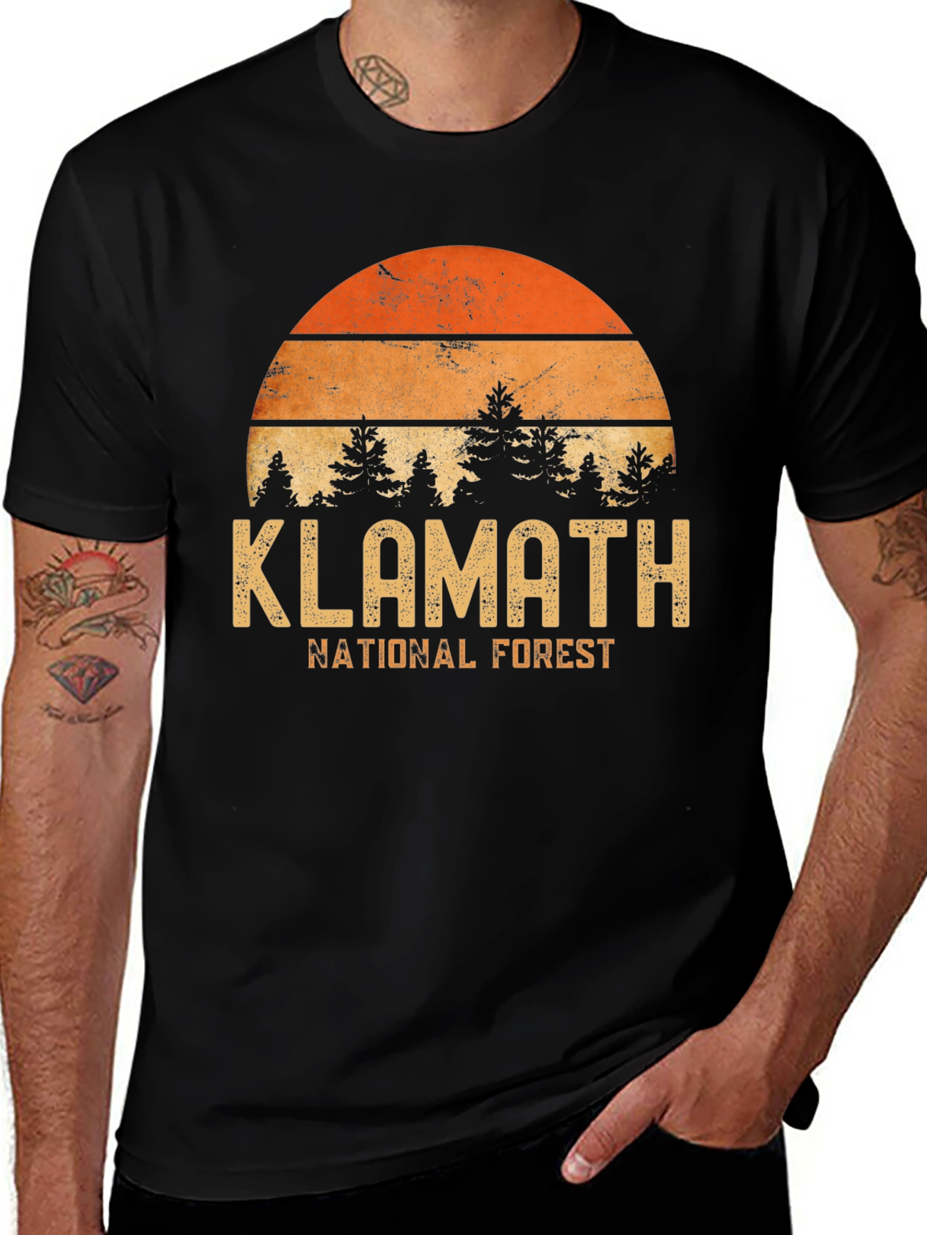 Klamath National Forest Graphic T-Shirt