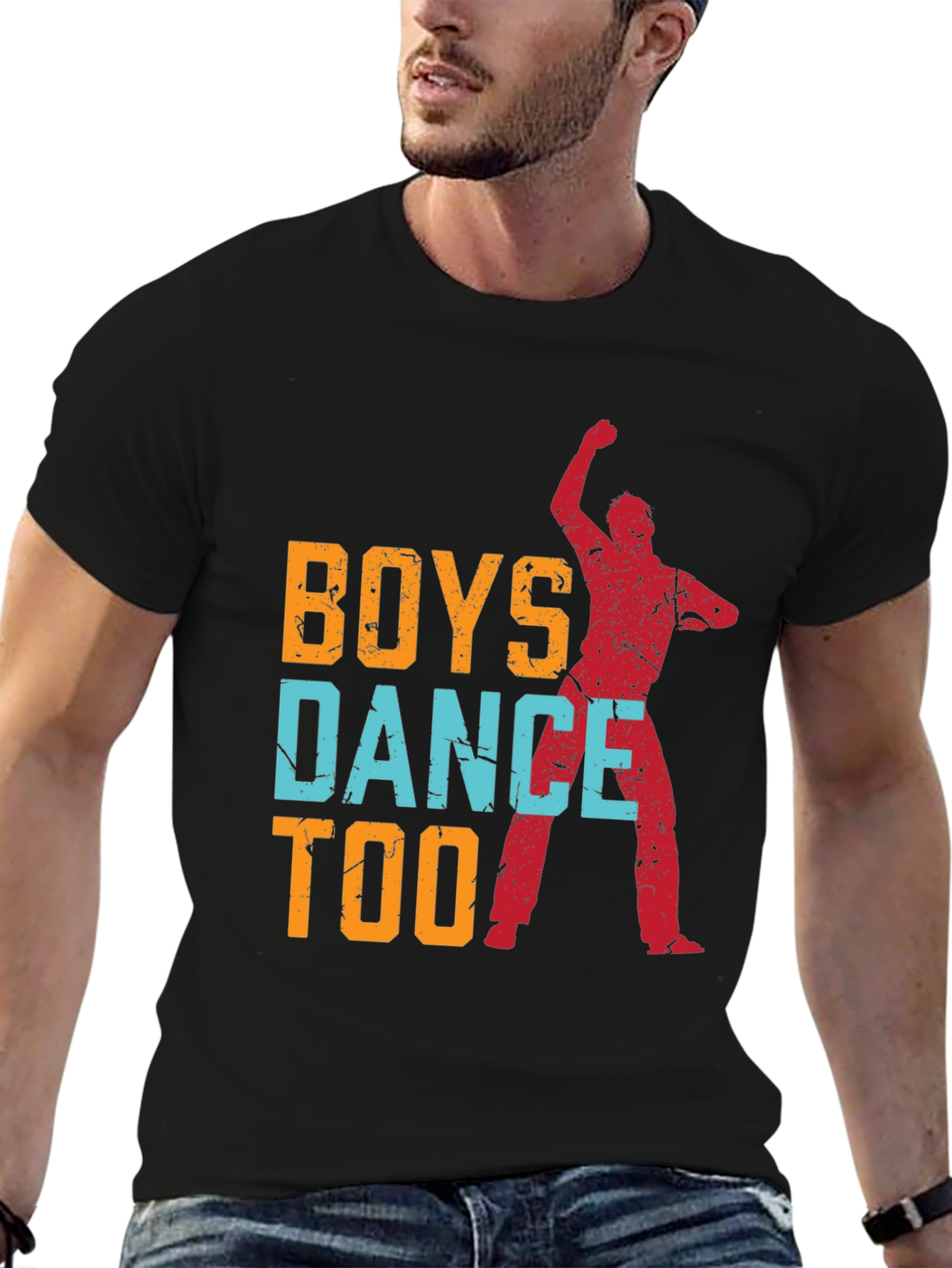 Boys Dance Too Graphic T-Shirt
