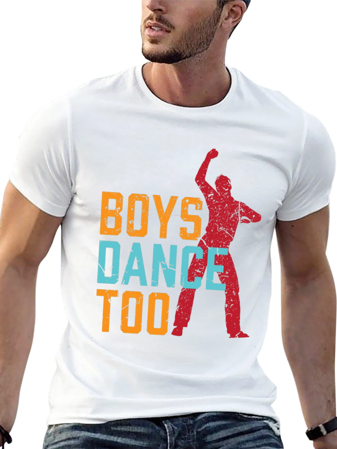 Boys Dance Too Graphic T-Shirt