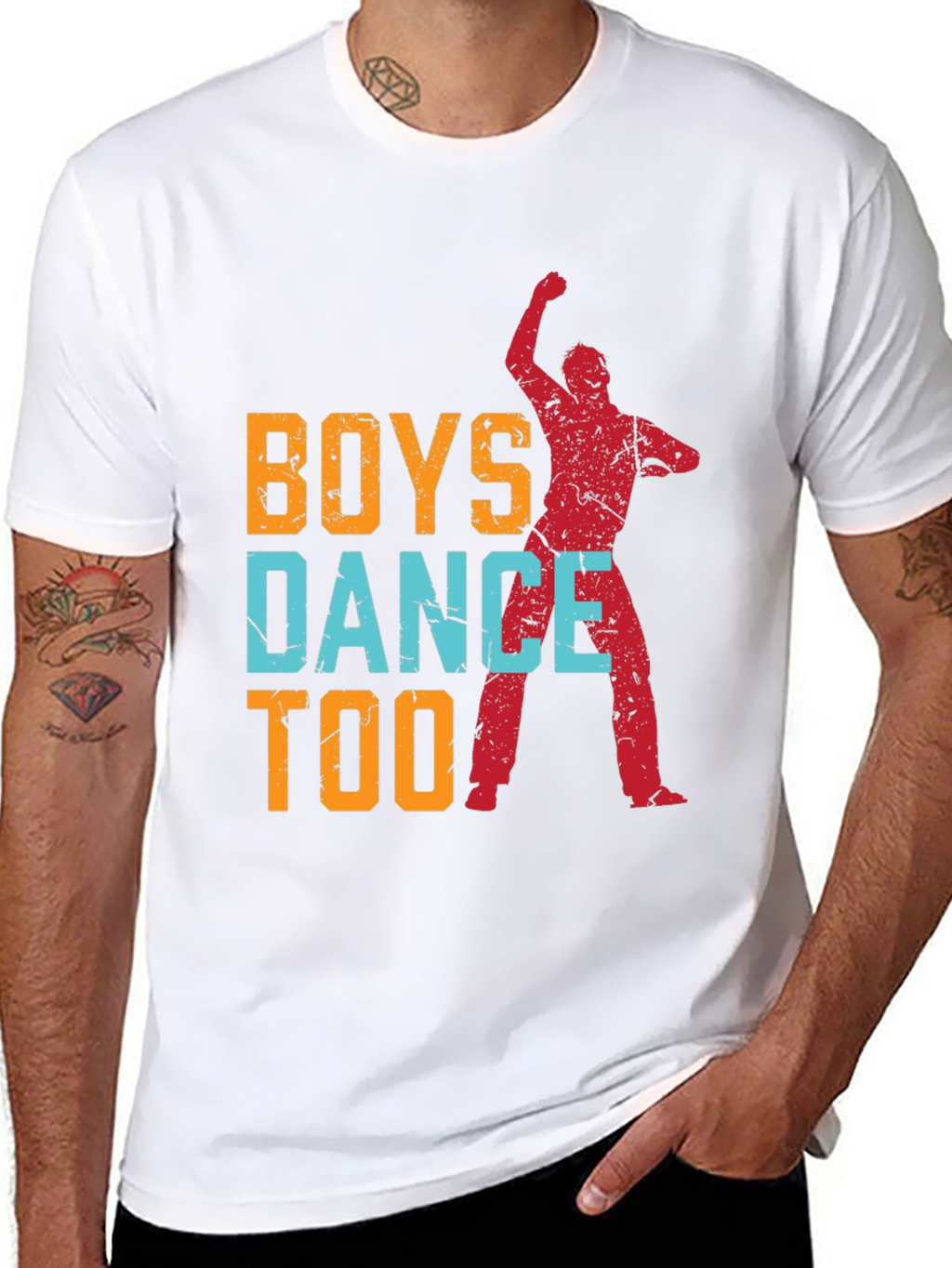 Boys Dance Too Graphic T-Shirt