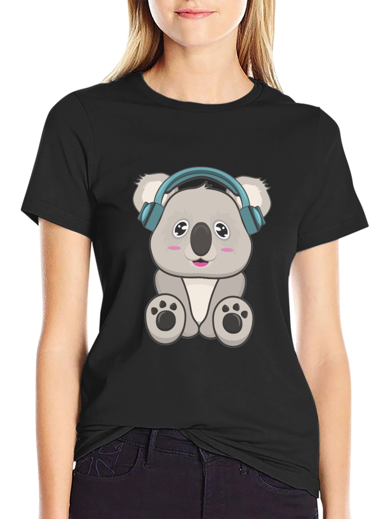 Koala Headphone T-Shirt