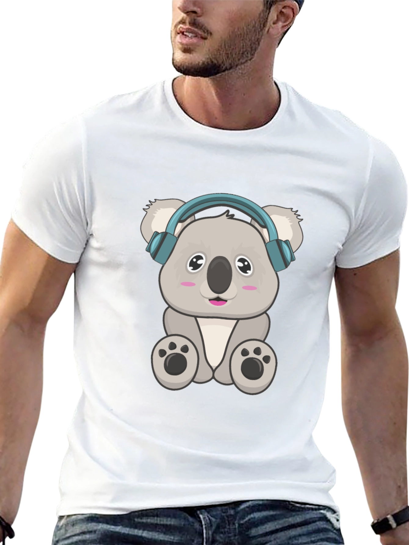Koala Headphone T-Shirt