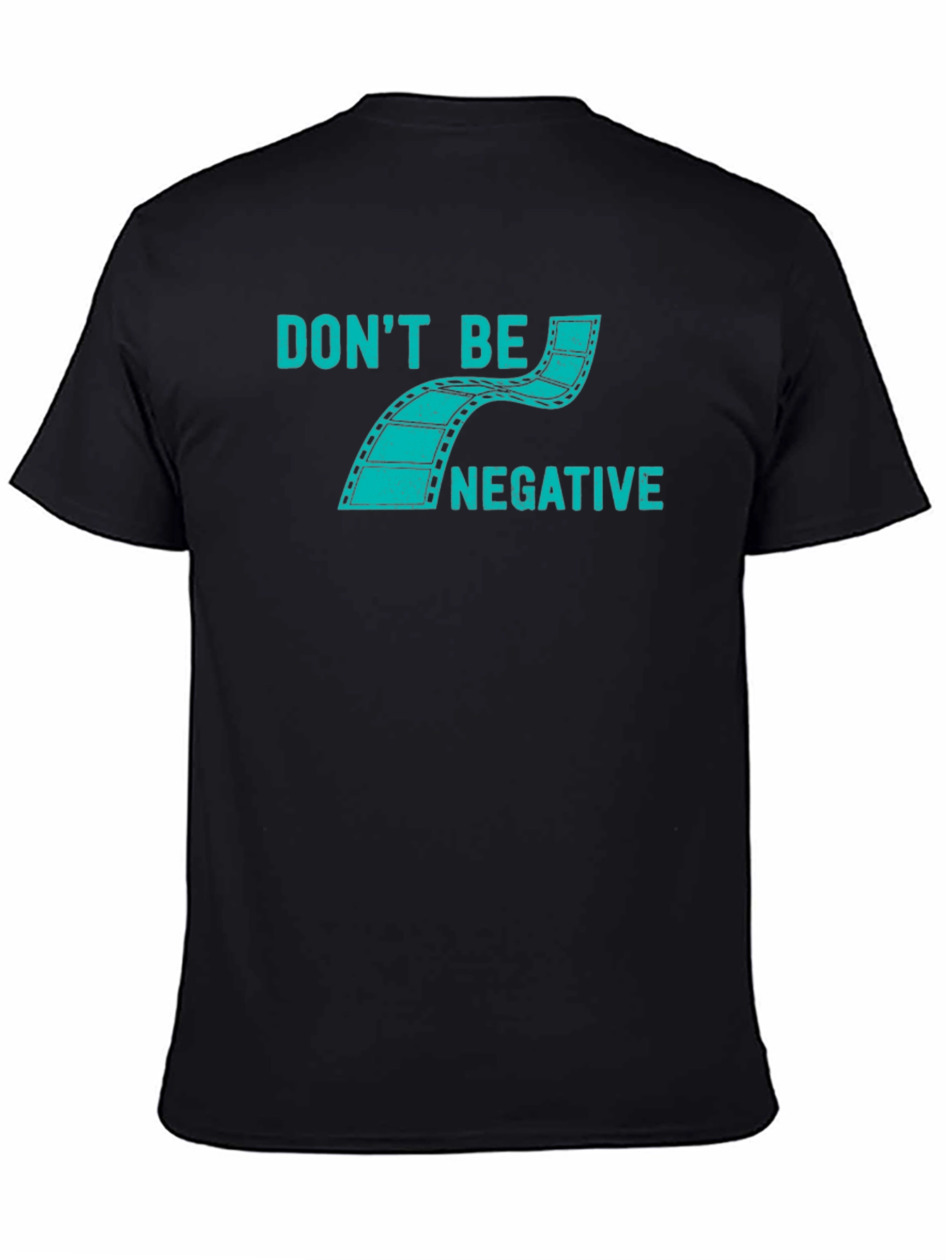 Dont Be Negative Graphic Tee - Black