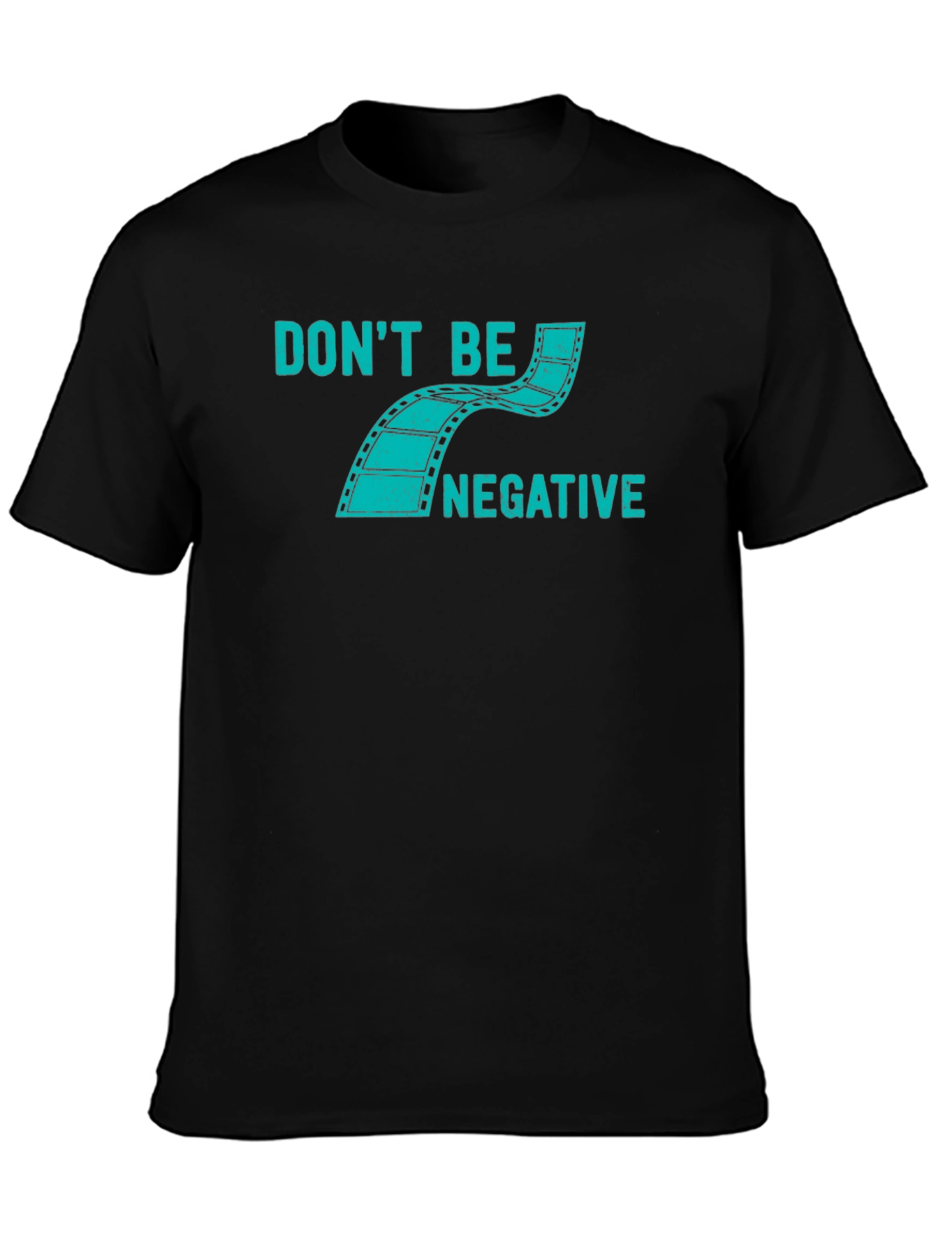 Dont Be Negative Graphic Tee - Black