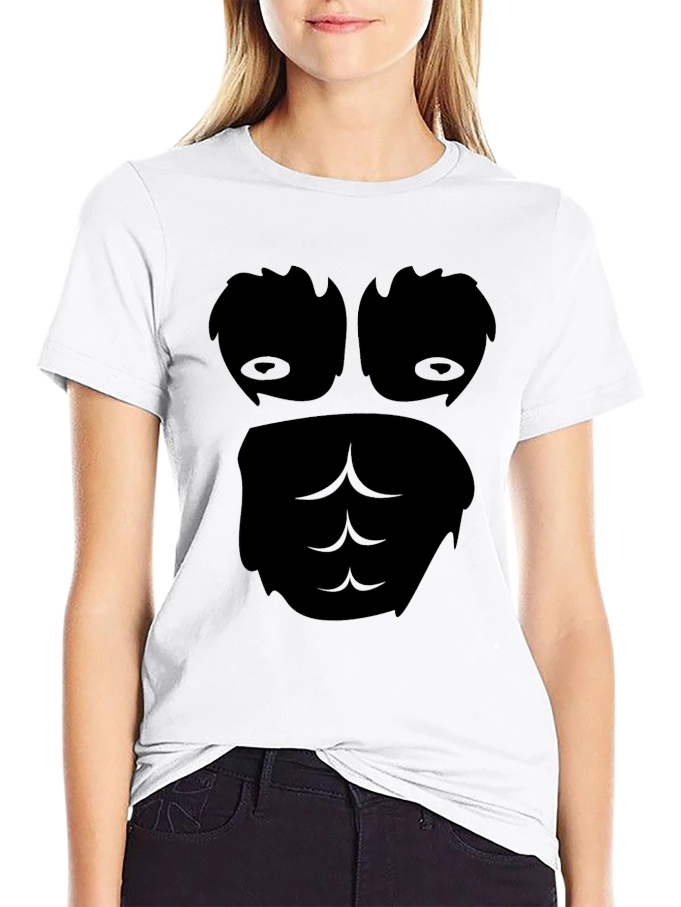 Funny Gorilla Six Pack Abs T-Shirt