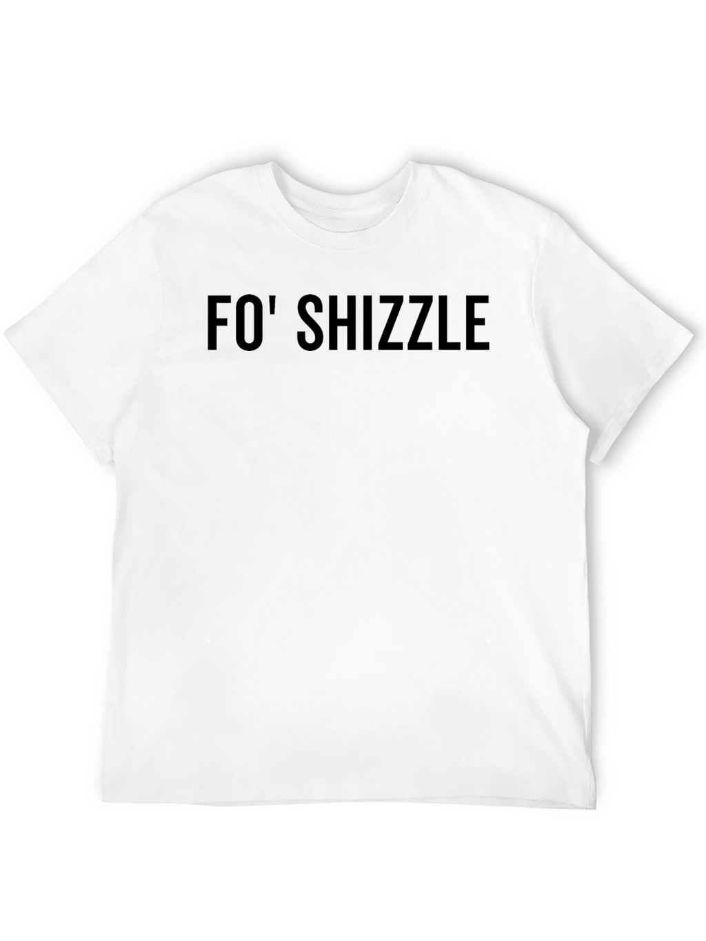 Fo Shizzle Black Graphic Tee