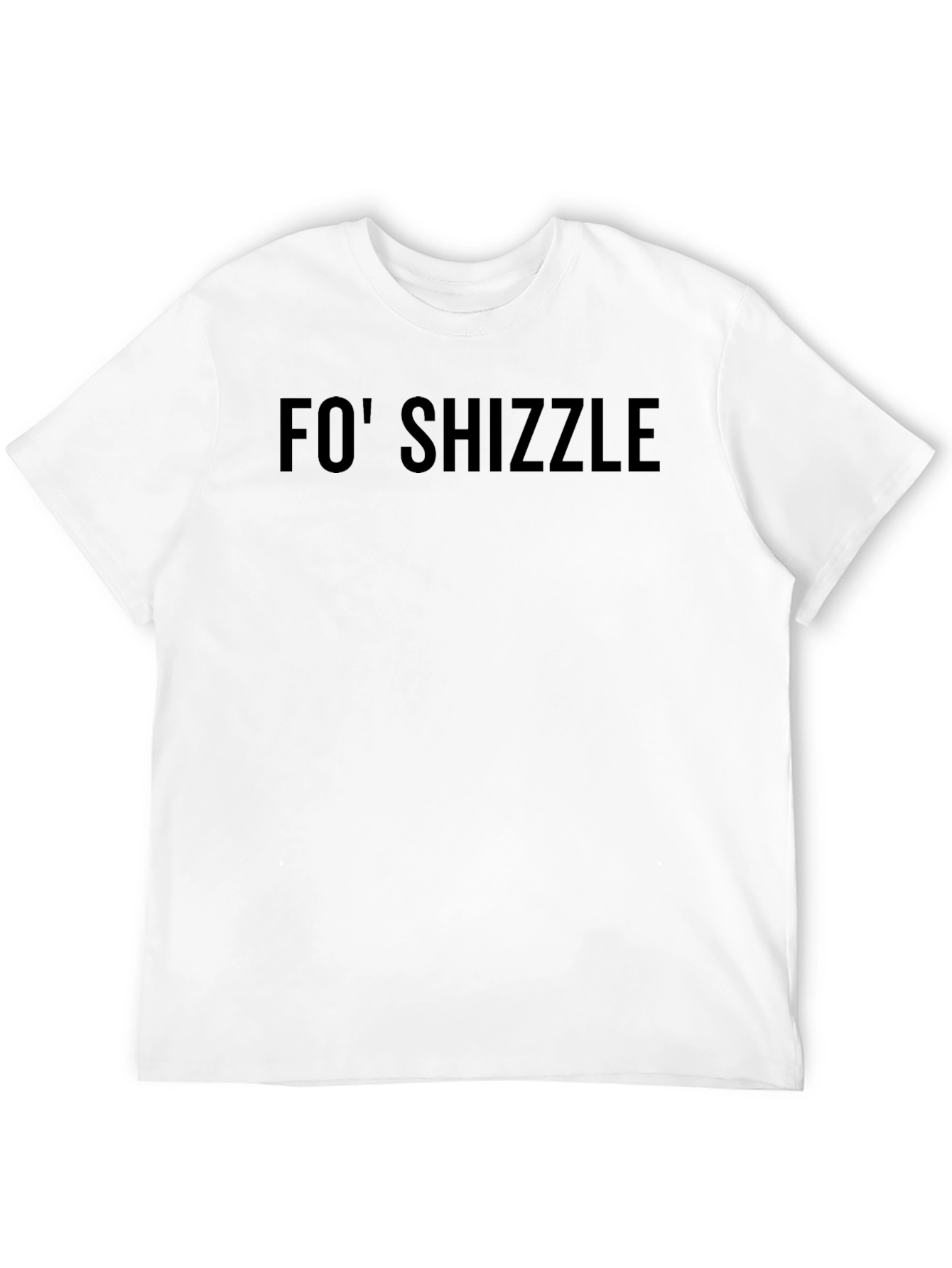 Fo Shizzle Black Graphic Tee