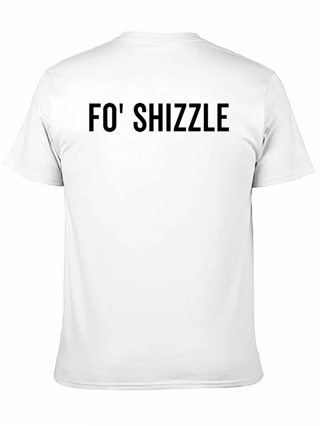 Fo Shizzle Black Graphic Tee