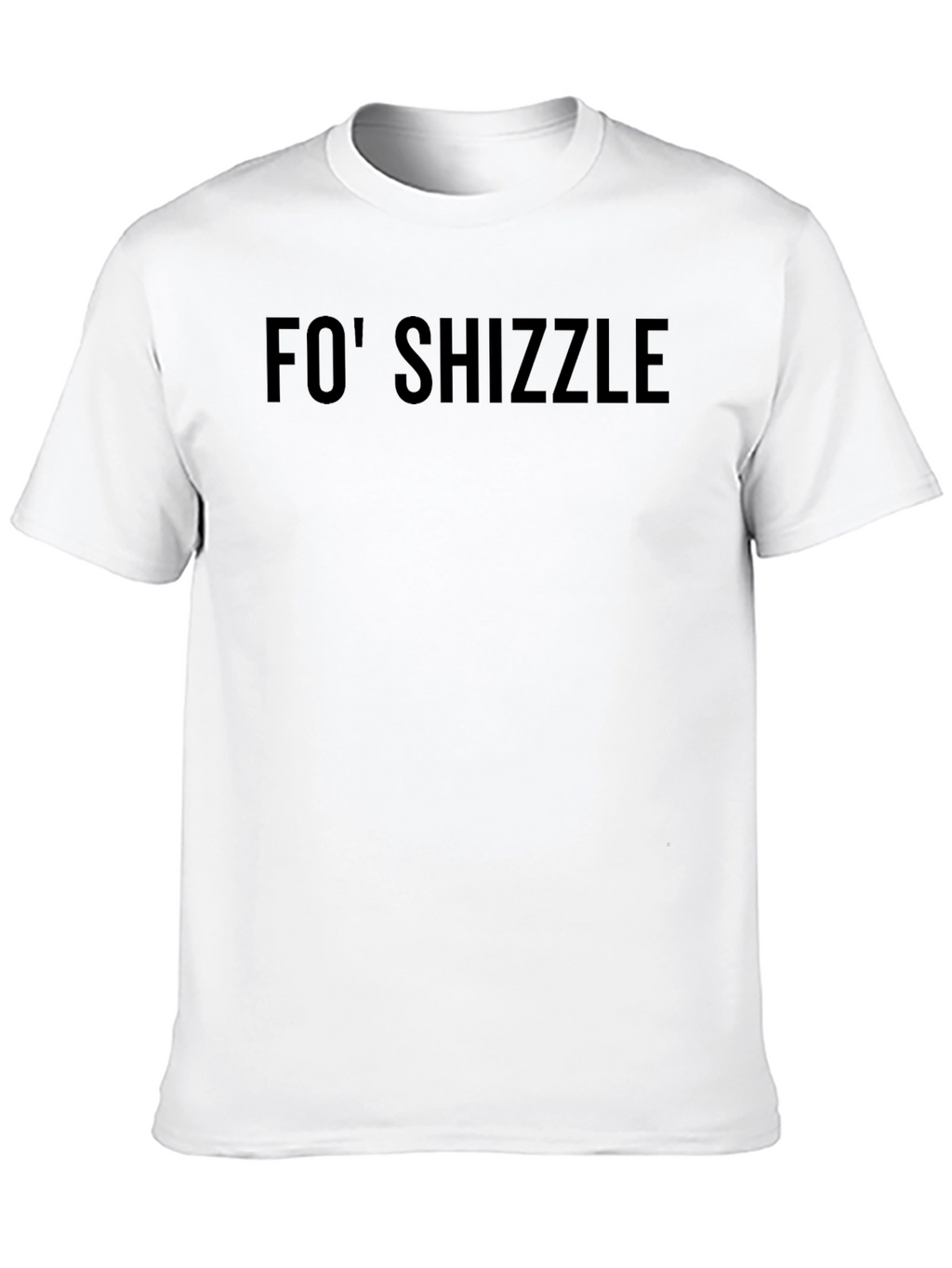 Fo Shizzle Black Graphic Tee