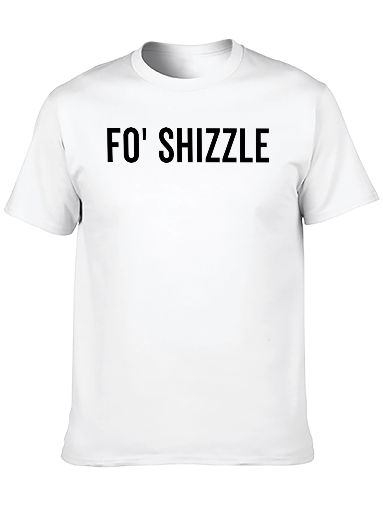 Fo Shizzle Black Graphic Tee