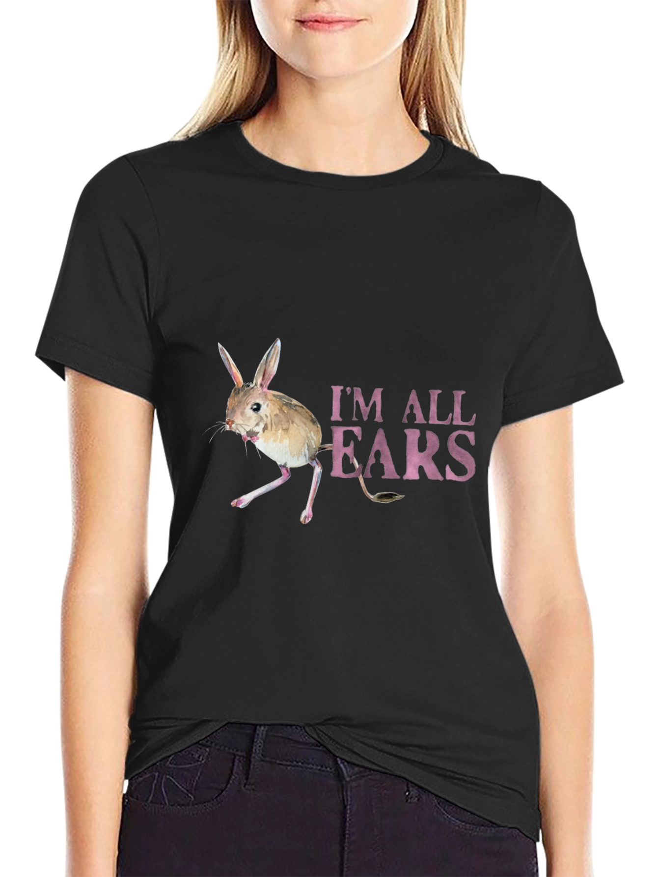 Im All Ears T-Shirt - Jerboa Graphic Tee