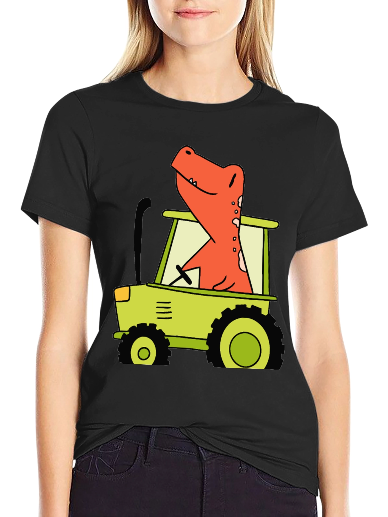 Dino Tractor T-Shirt