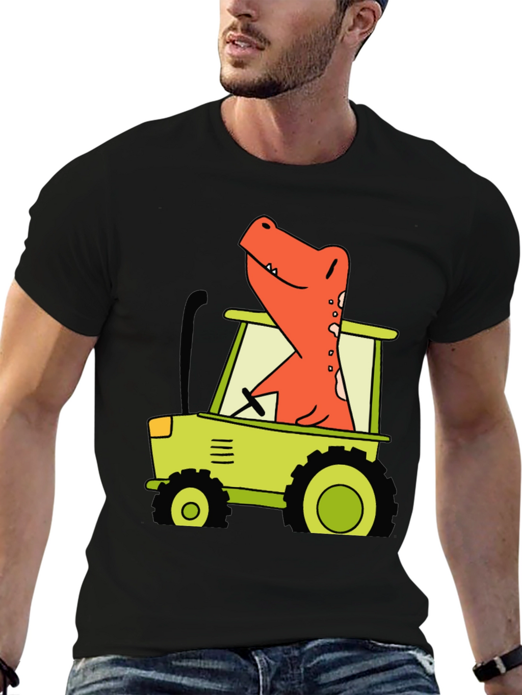 Dino Tractor T-Shirt