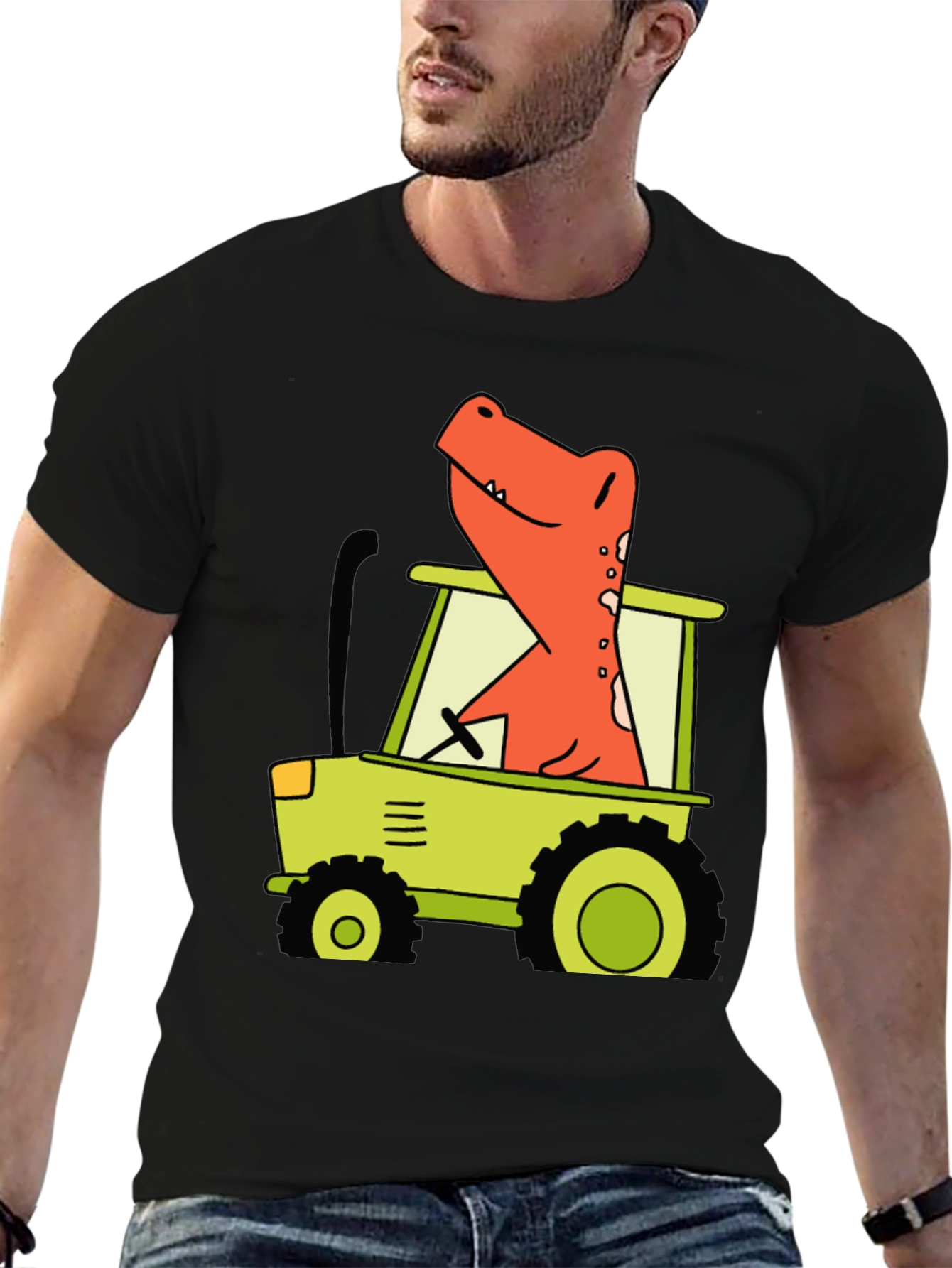 Dino Tractor T-Shirt