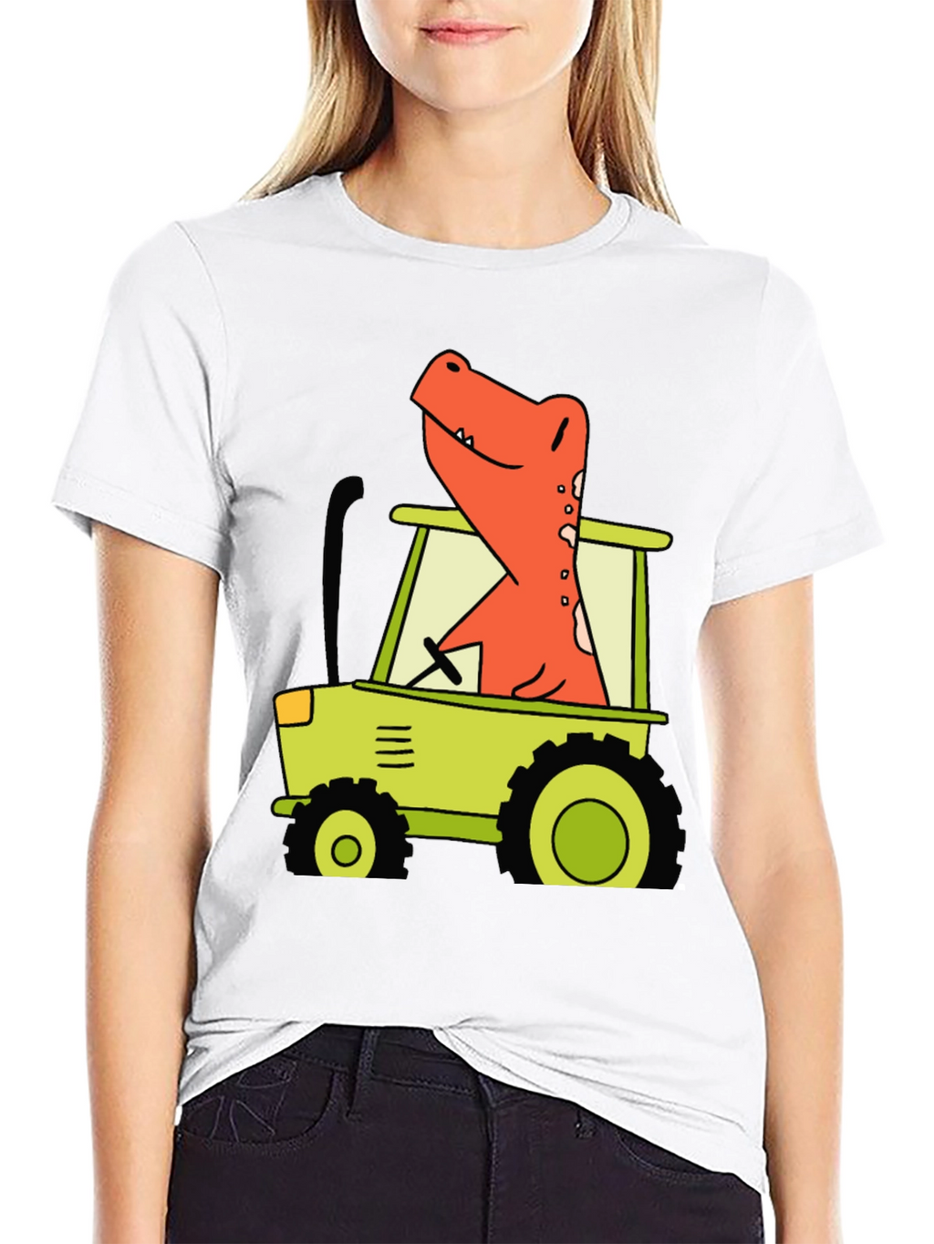Dino Tractor T-Shirt