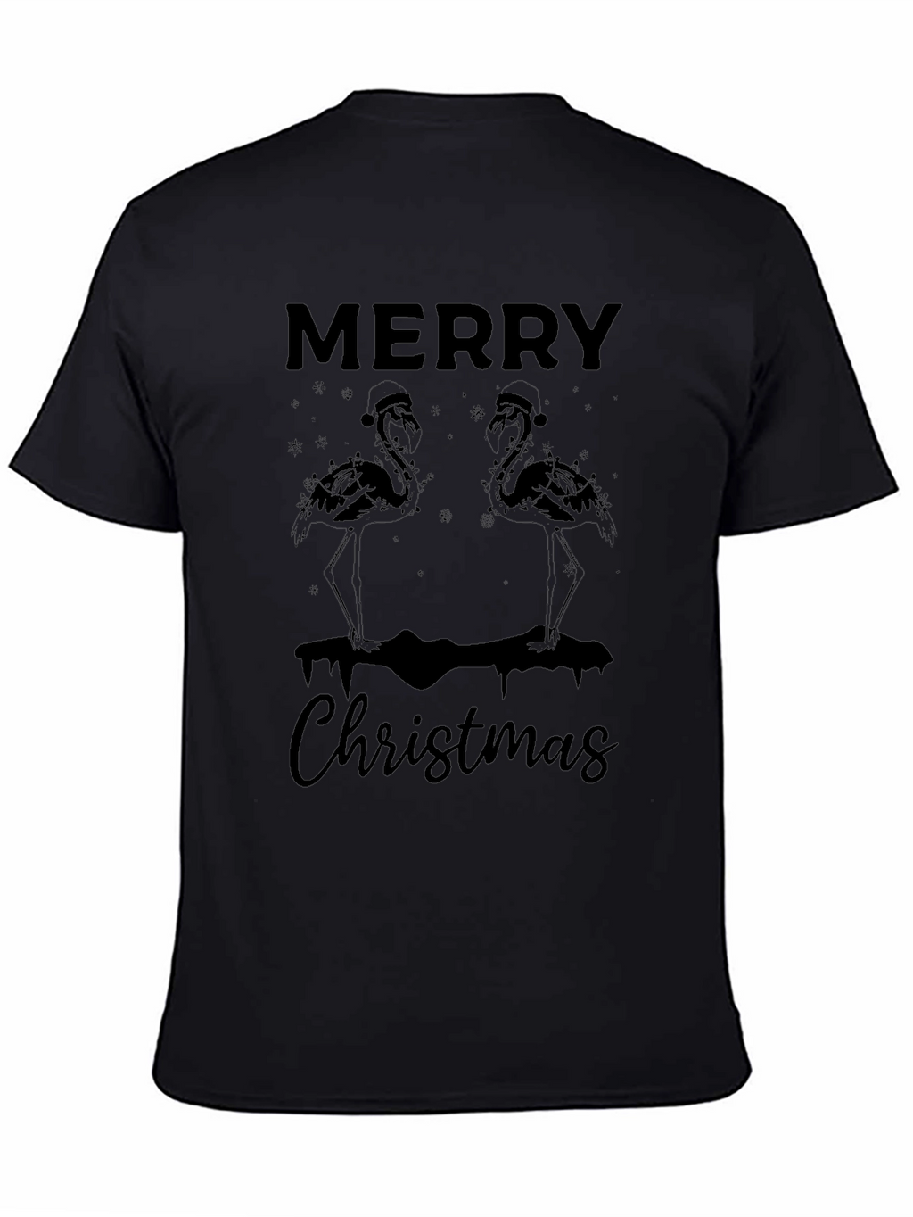 Merry Christmas Flamingo T-Shirt