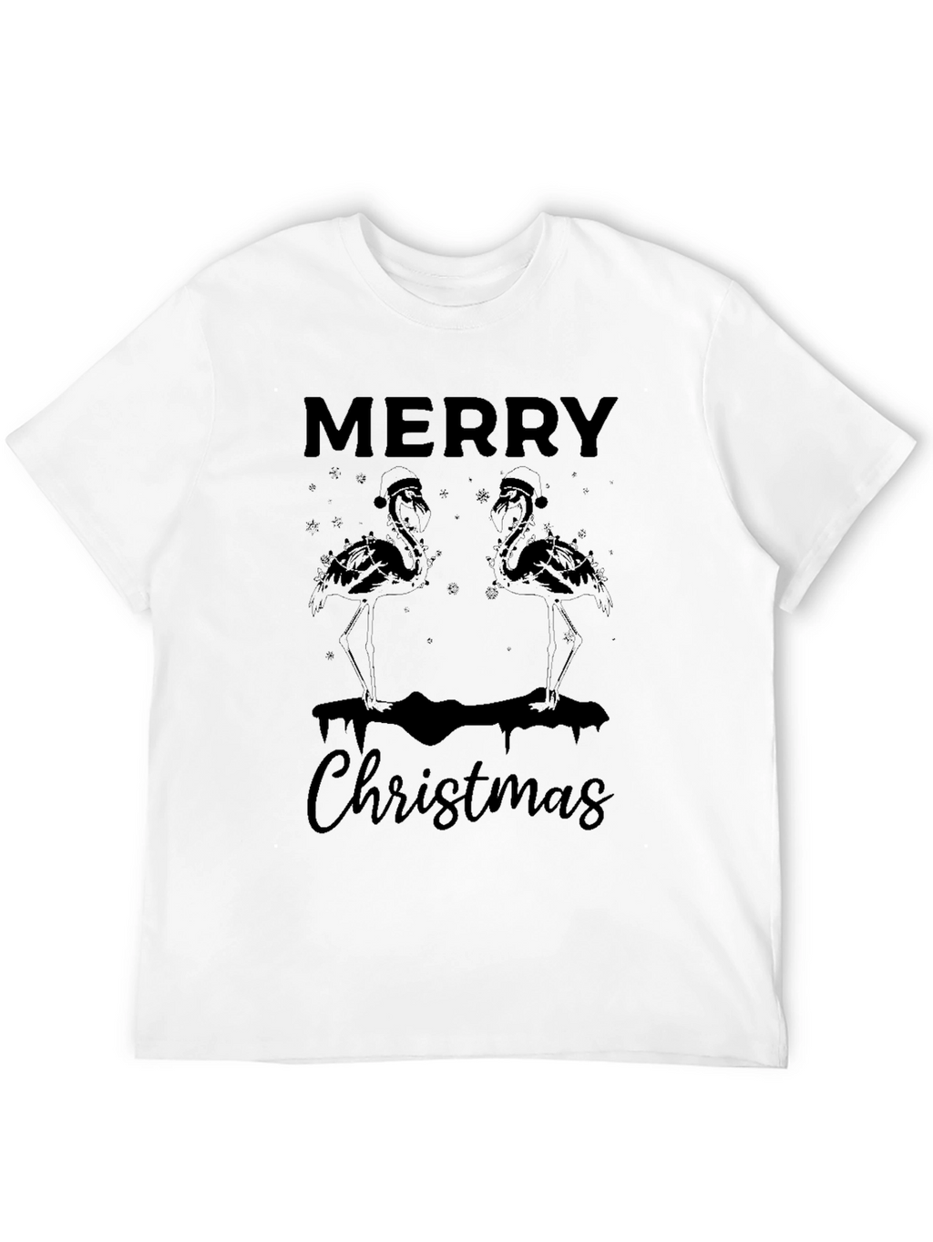 Merry Christmas Flamingo T-Shirt