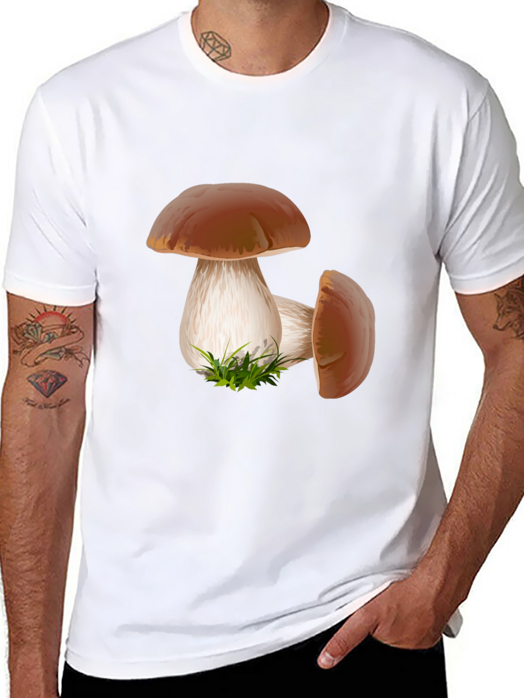 Mushroom Graphic Tee -  Nature Lover Shirt