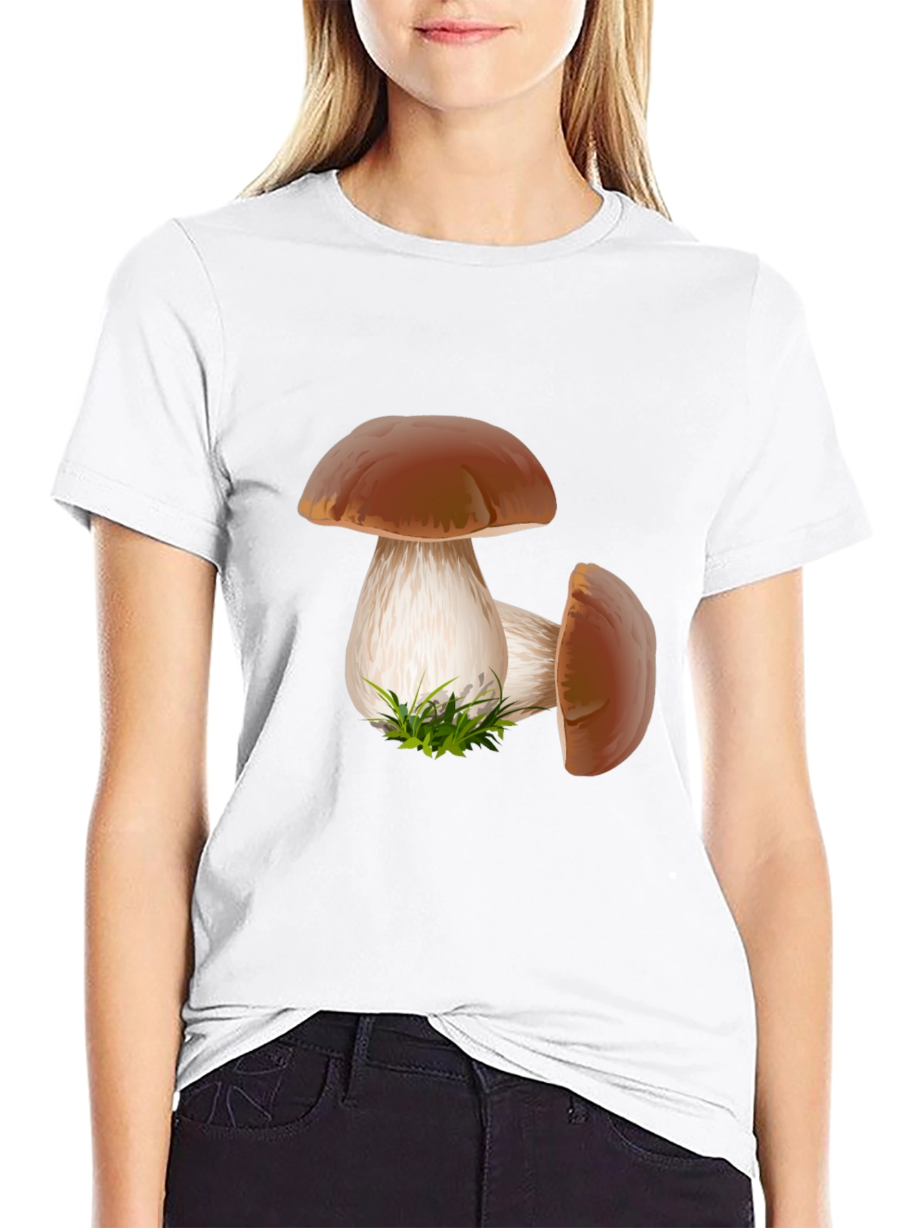 Mushroom Graphic Tee -  Nature Lover Shirt