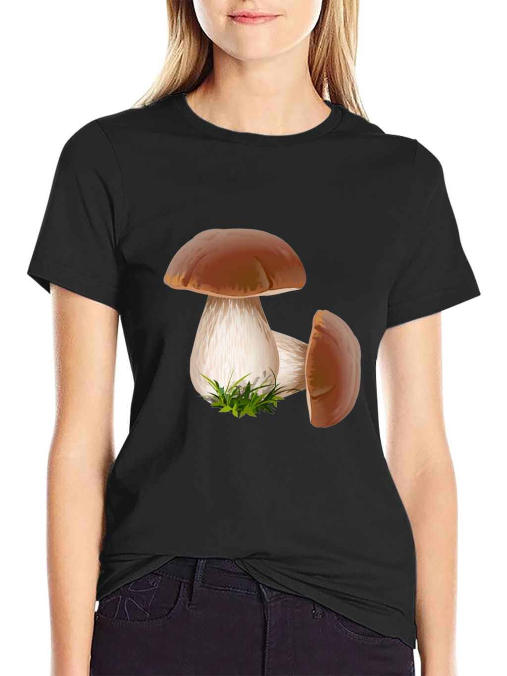 Mushroom Graphic Tee -  Nature Lover Shirt