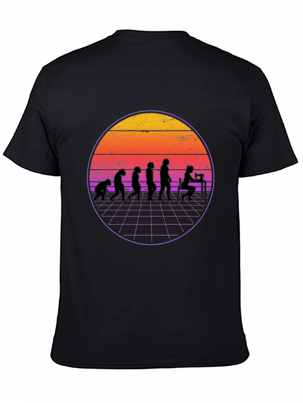 Evolution of Sewing T-Shirt - Retro Style