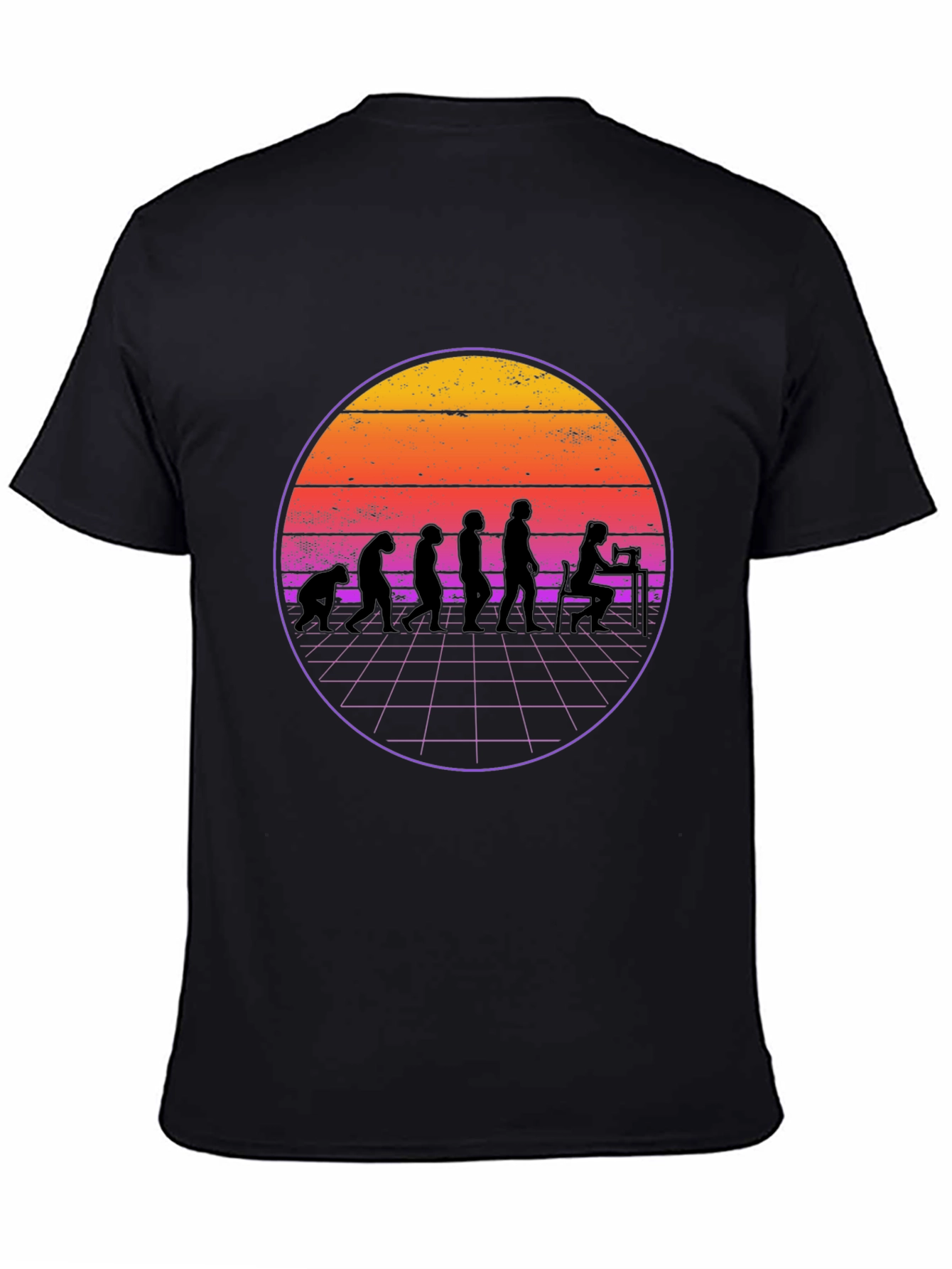 Evolution of Sewing T-Shirt - Retro Style