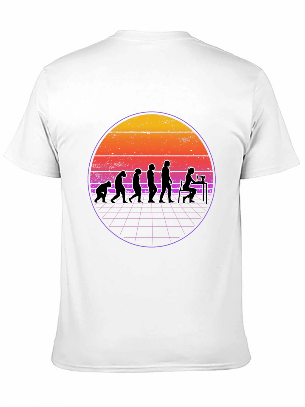 Evolution of Sewing T-Shirt - Retro Style