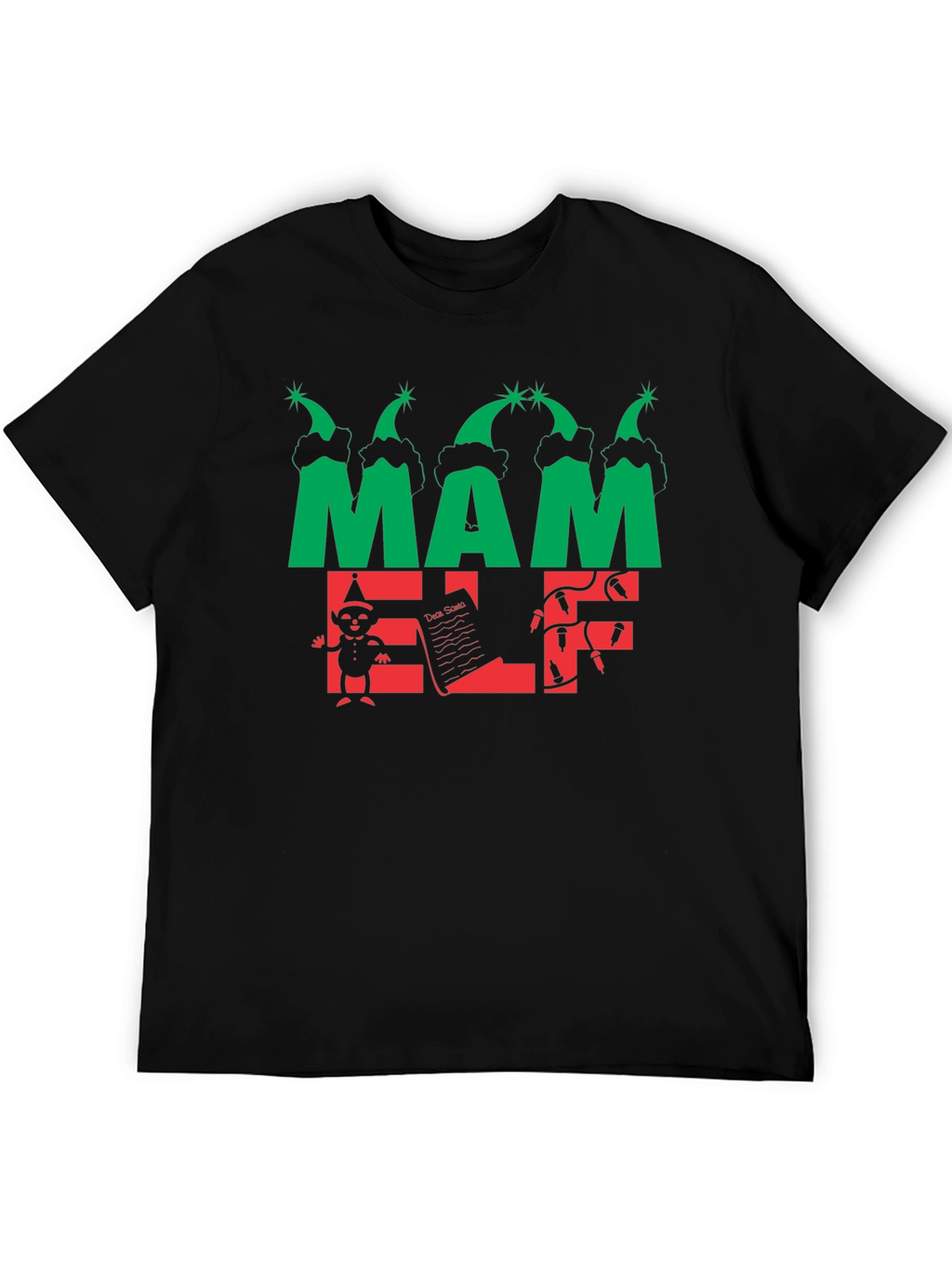 Mama Elf Christmas T-Shirt