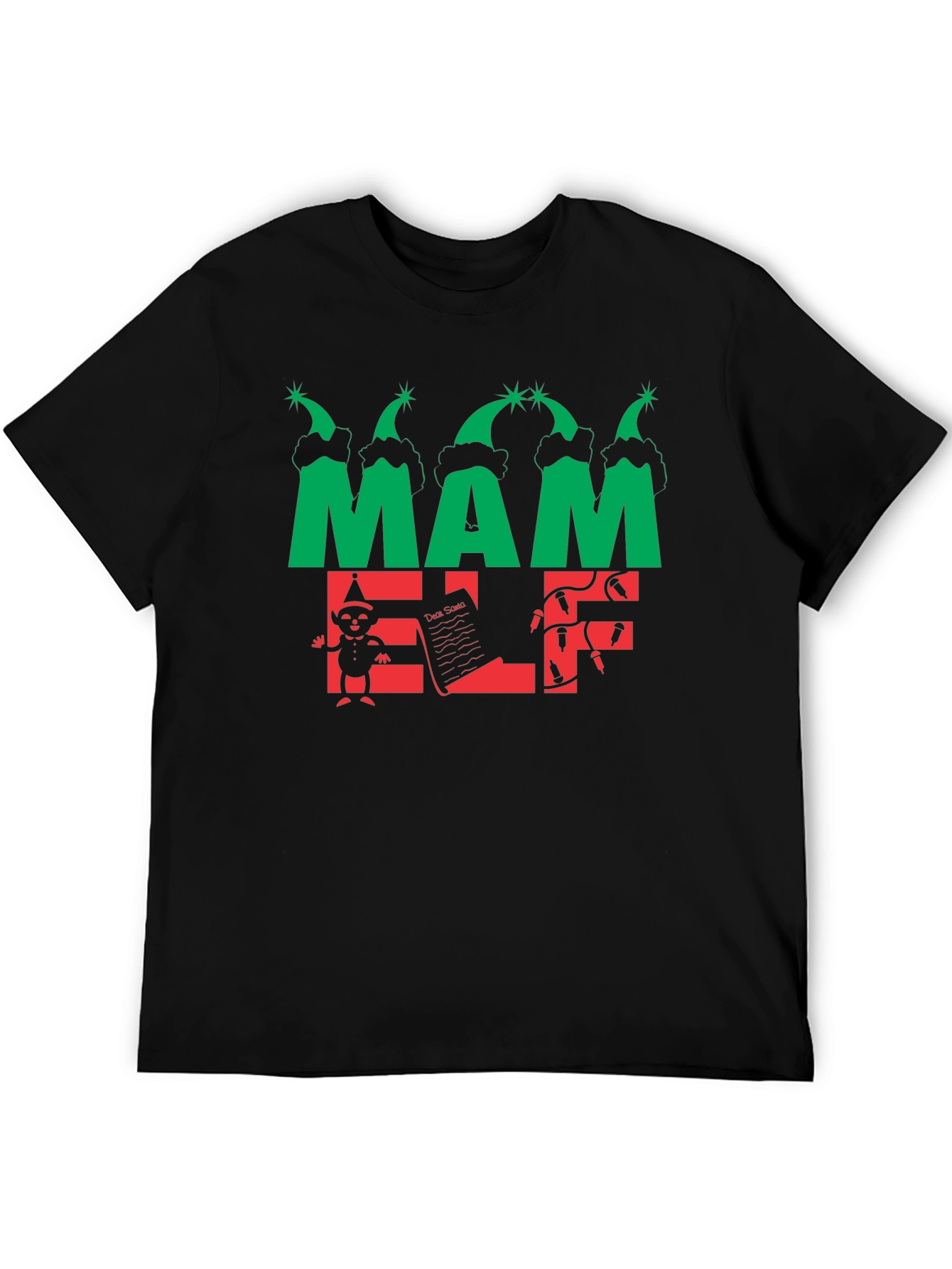 Mama Elf Christmas T-Shirt