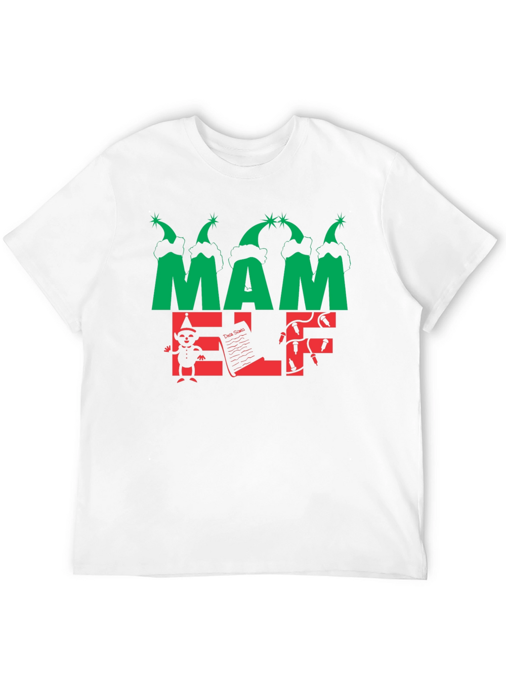 Mama Elf Christmas T-Shirt