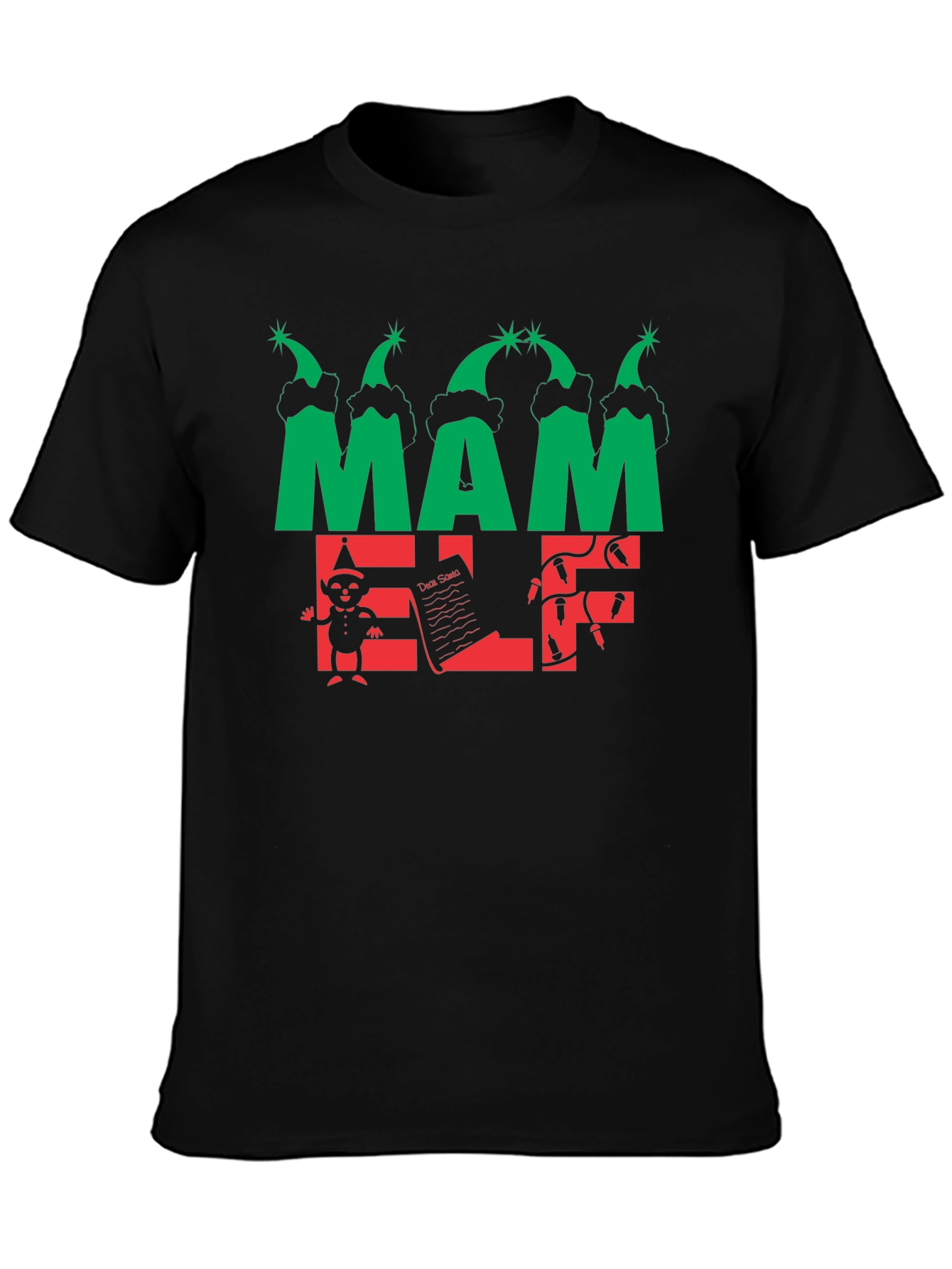 Mama Elf Christmas T-Shirt