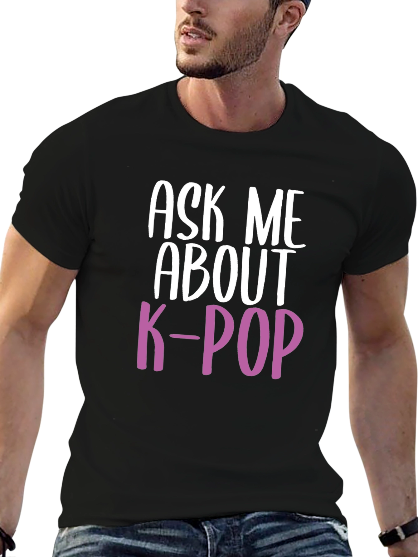 Ask Me About K-Pop T-Shirt
