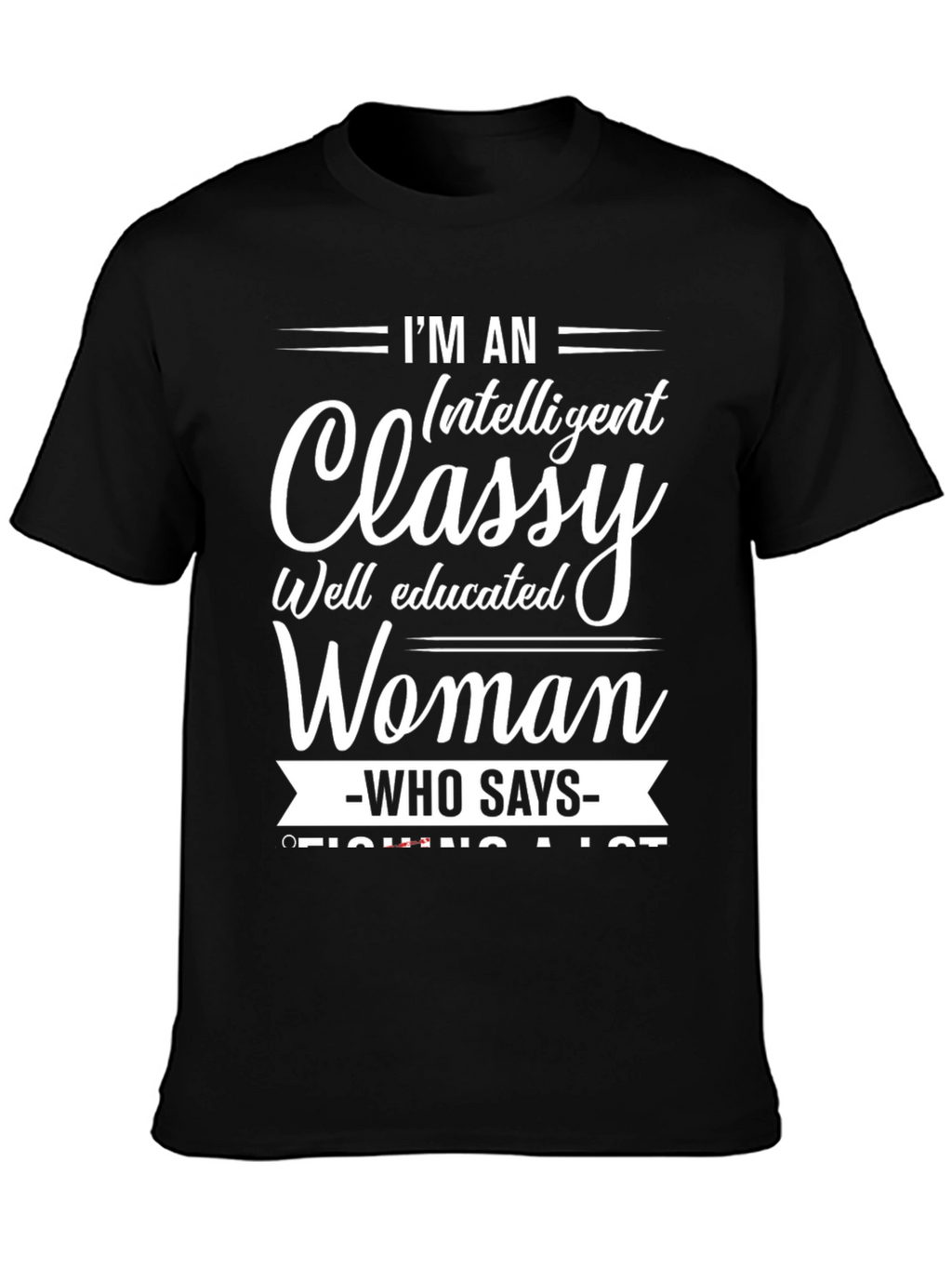 Intelligent Classy Woman T-Shirt