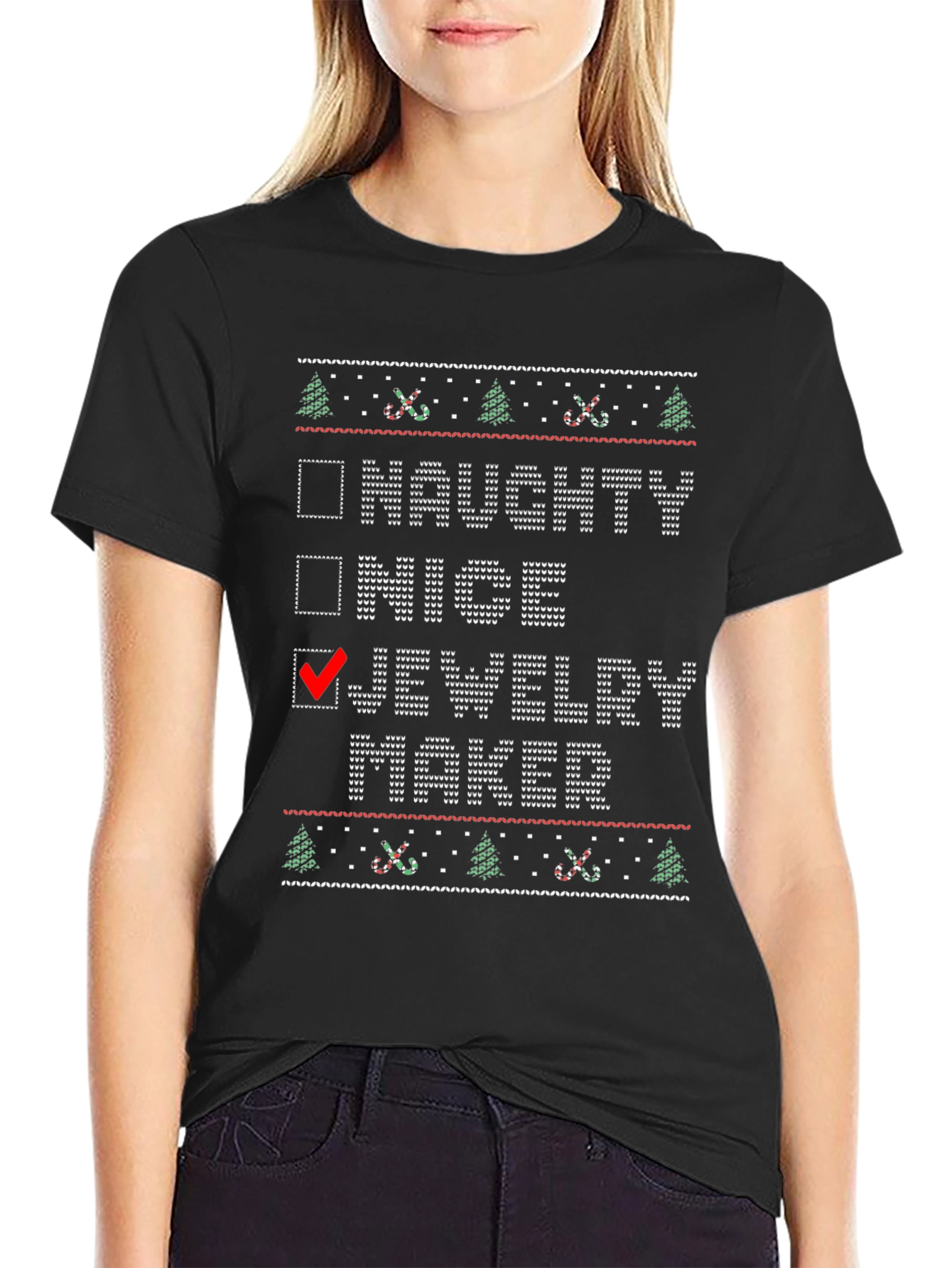 Jewelry Maker Christmas T-Shirt