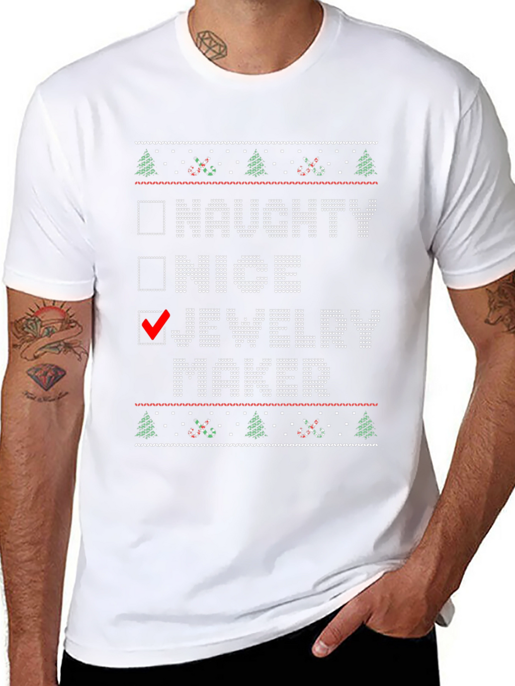 Jewelry Maker Christmas T-Shirt