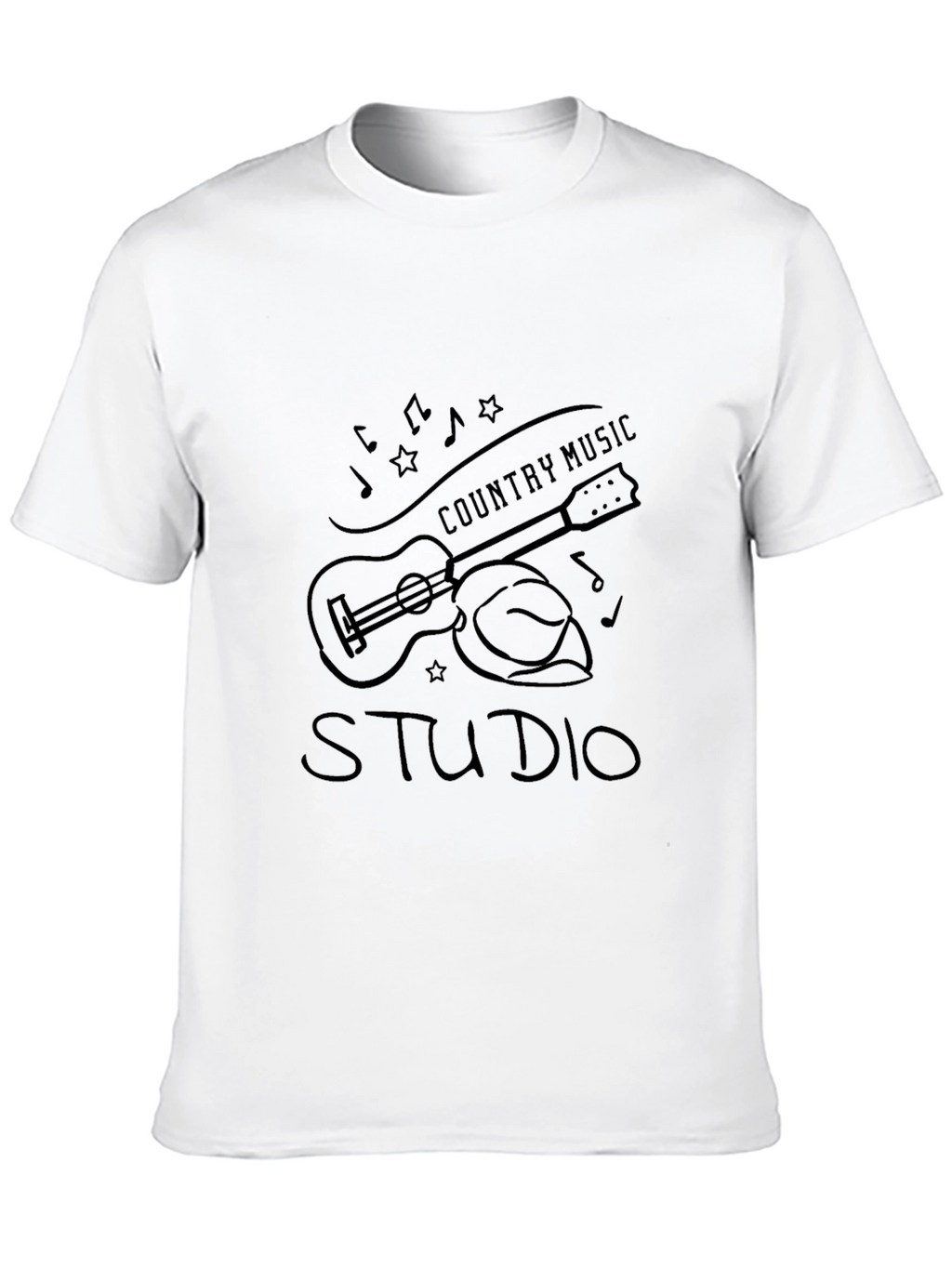 Country Music Studio Graphic T-Shirt