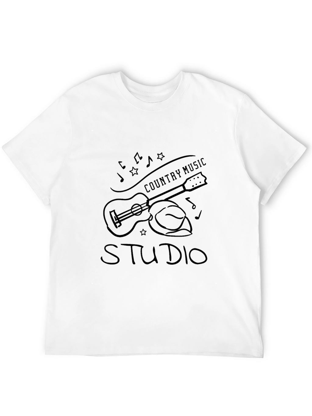 Country Music Studio Graphic T-Shirt